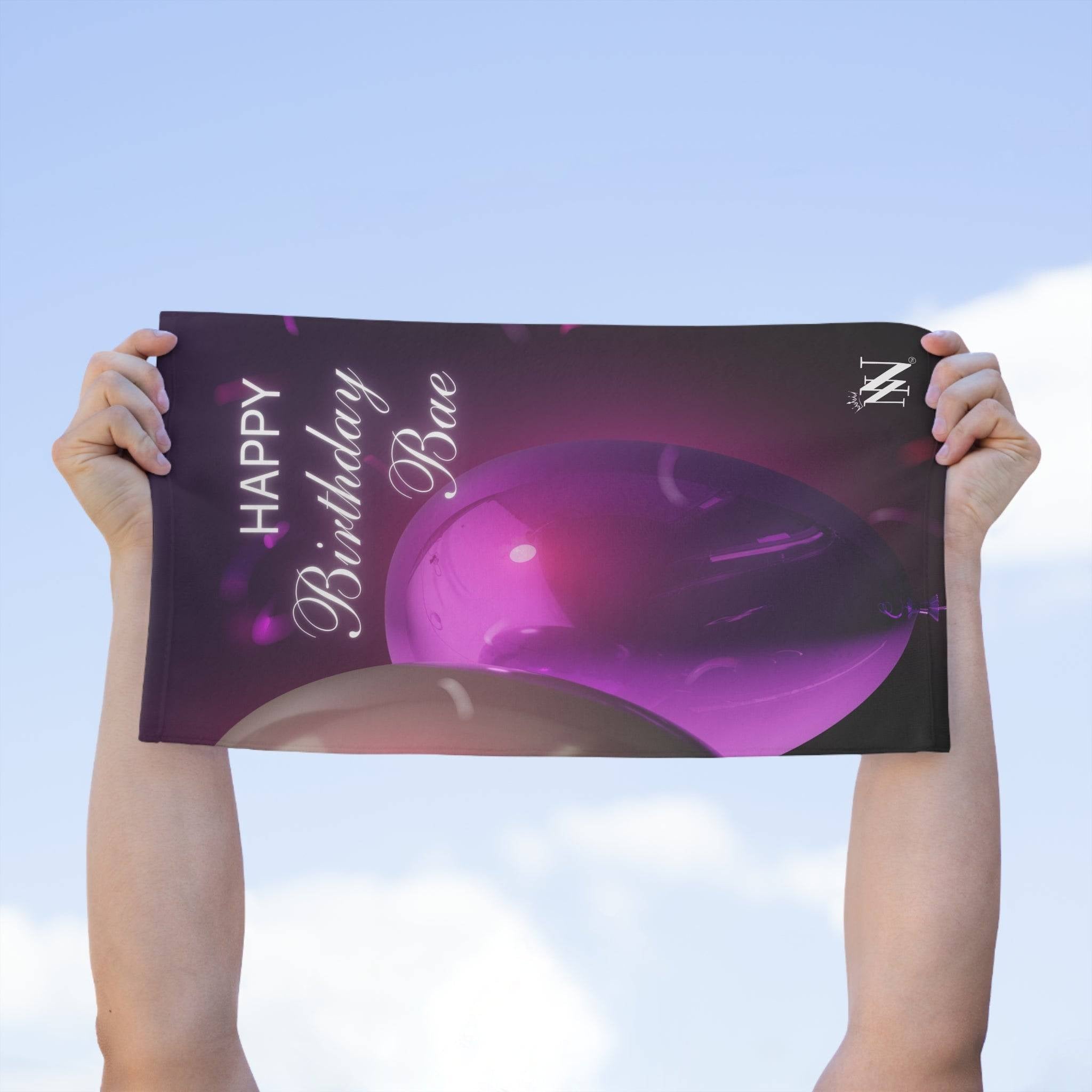 Happy Birthday Bae | Mix & Match Soft Fun-Flirty Lovers’ Towels