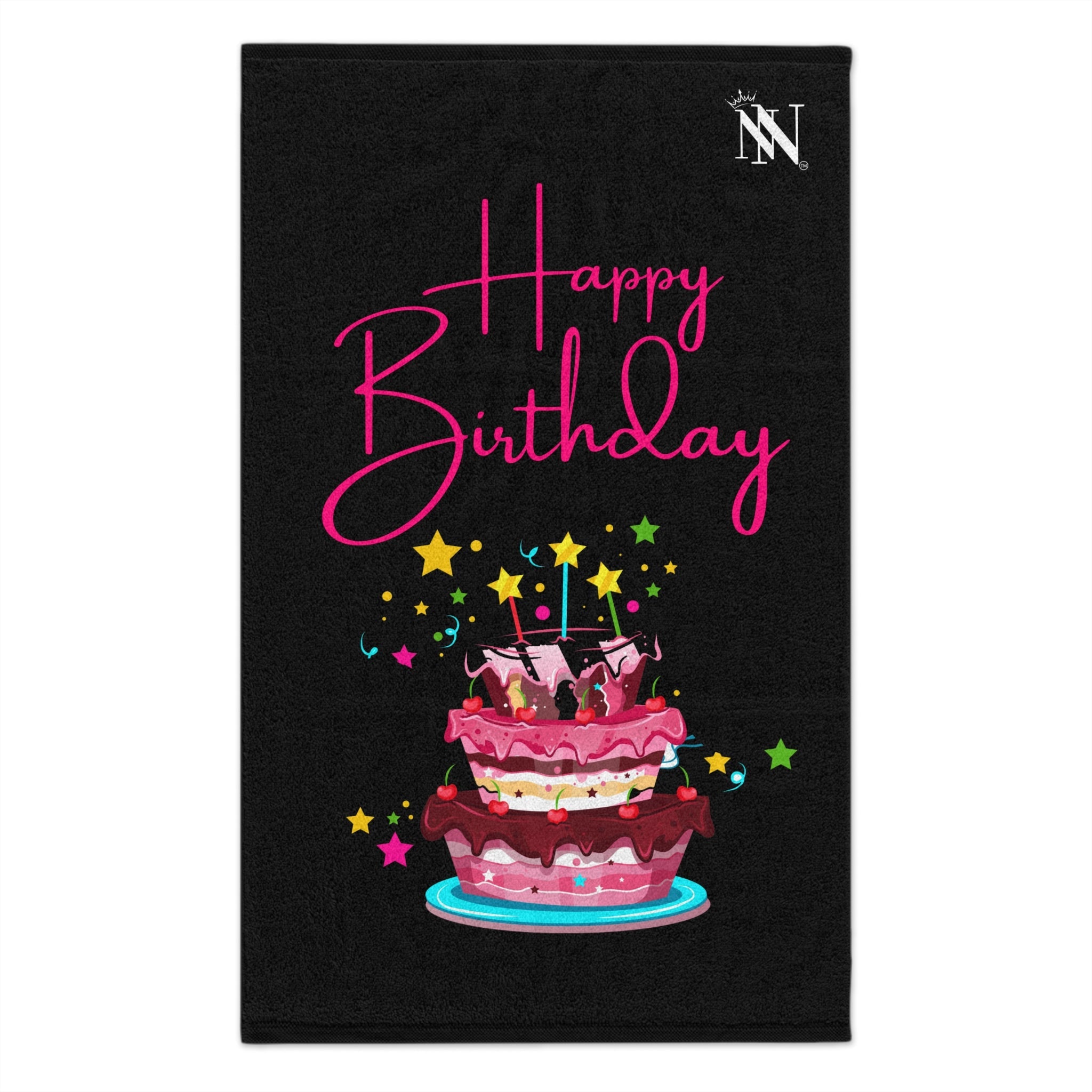 Happy Birthday Cake | Mix & Match Soft Fun-Flirty Lovers’ Towels
