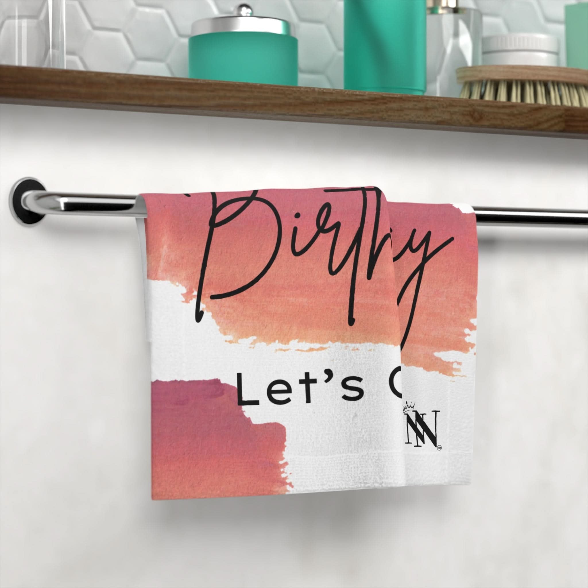 Happy Birthday Let’s Cum | Mix & Match Lils’ Fun-Flirty Lovers’ Towels