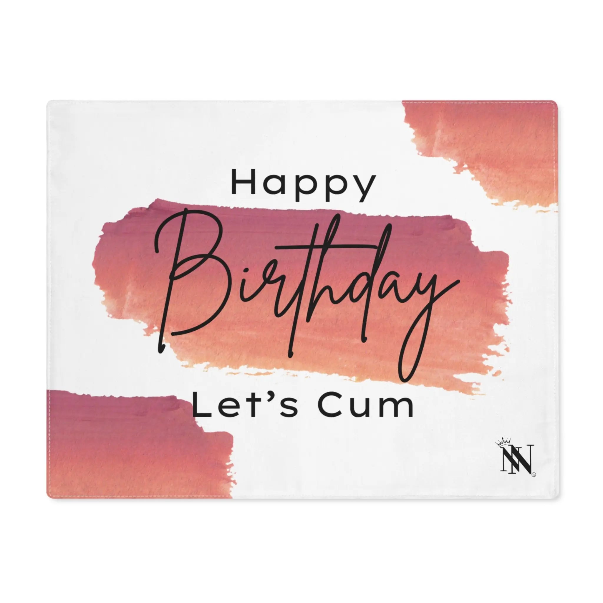 Happy Birthday Let’s Cum | Mix & Match Playful Fun-Flirty Lovers’ Toy Mats