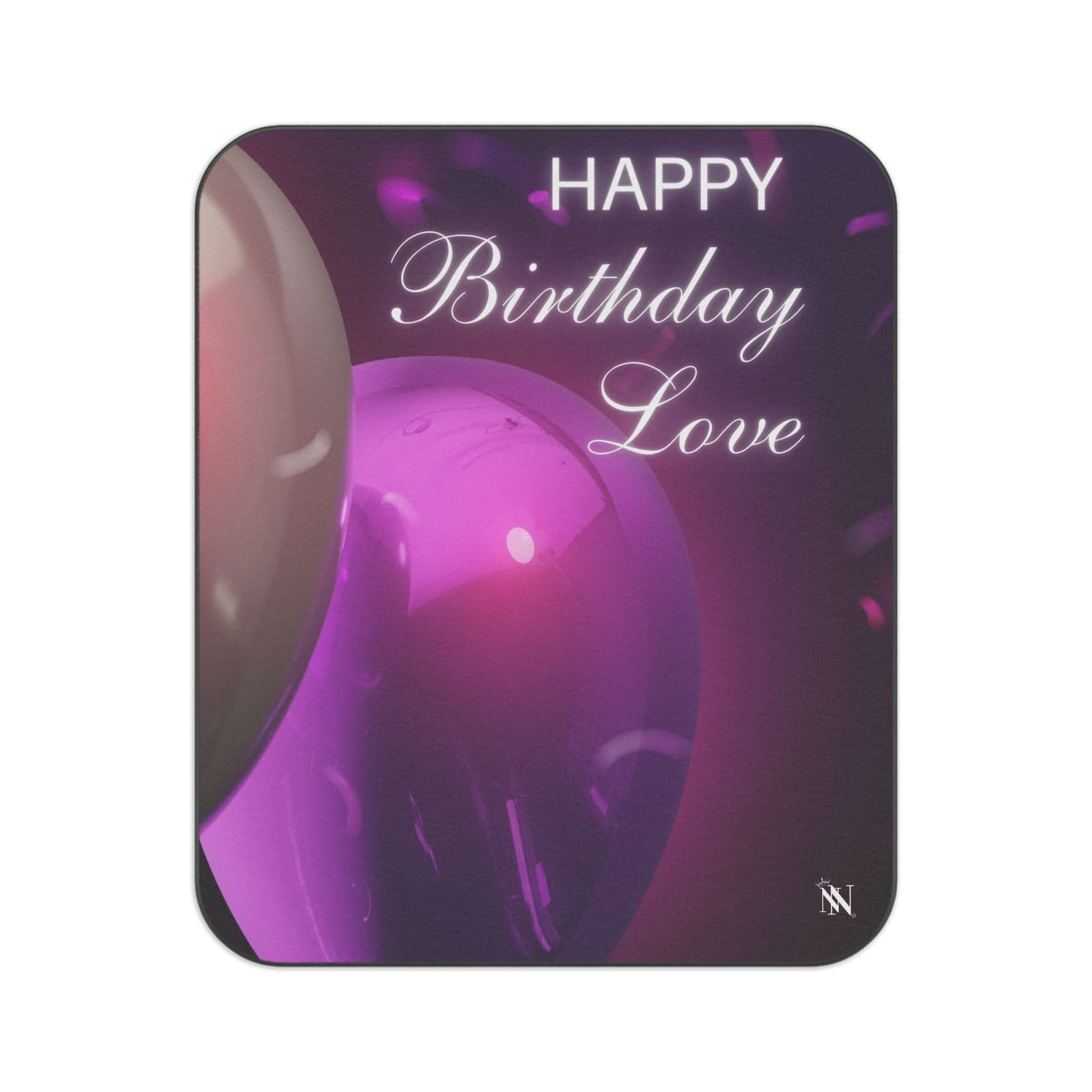 Happy Birthday Love | Mix Match Fun-Flirty Lovers’ Water-Resistant Blankets