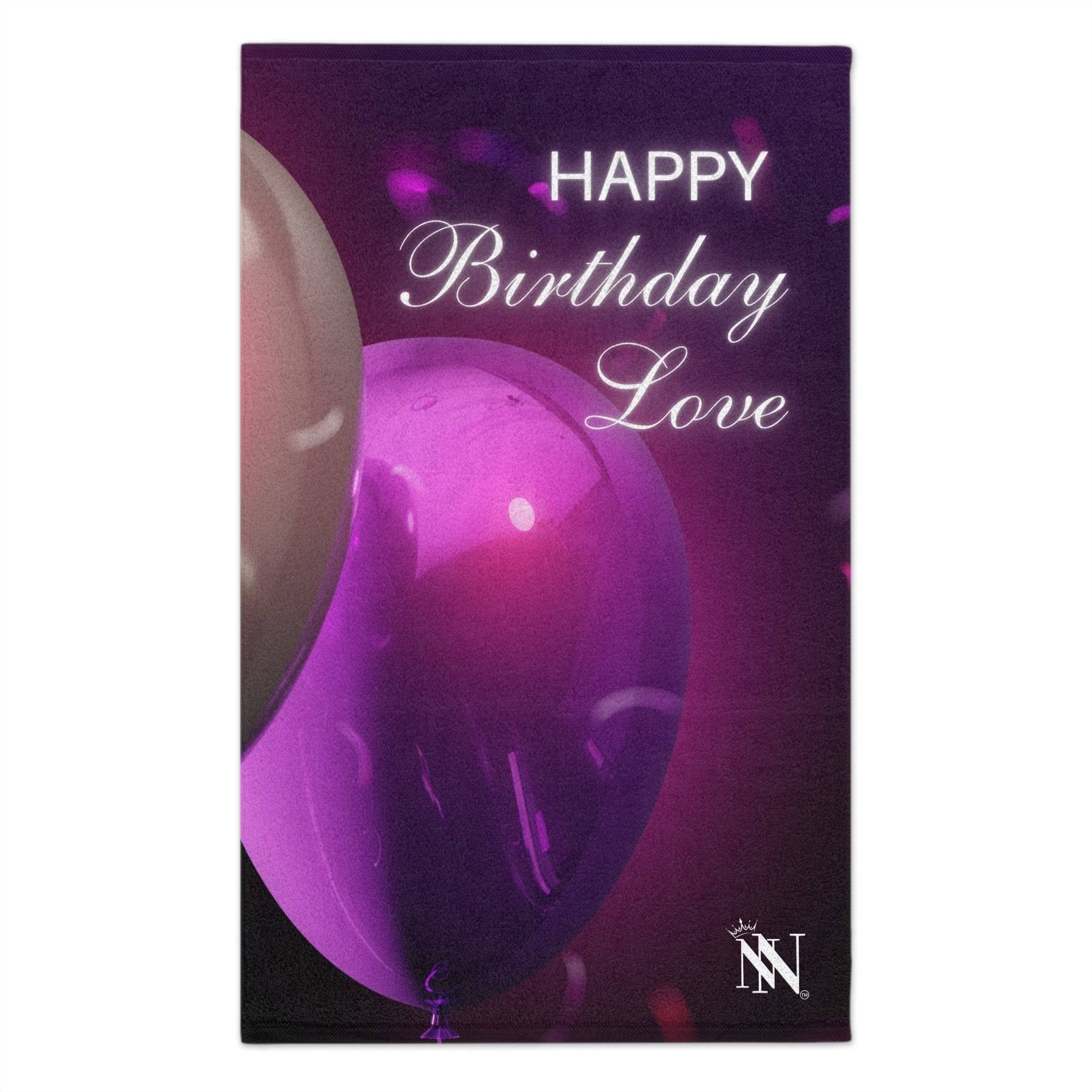 Happy Birthday Love | Mix & Match Soft Fun-Flirty Lovers’ Towels