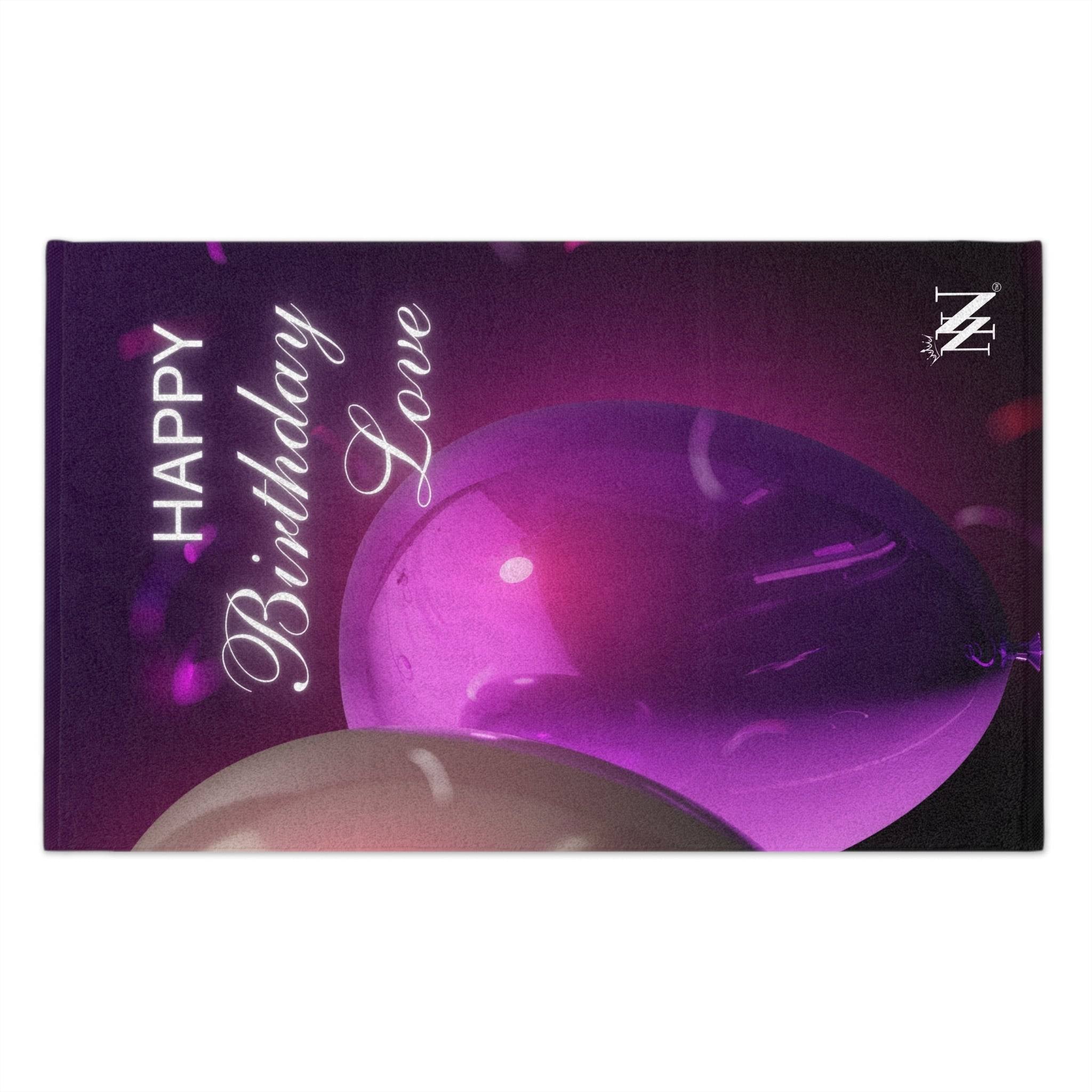 Happy Birthday Love | Mix & Match Soft Fun-Flirty Lovers’ Towels