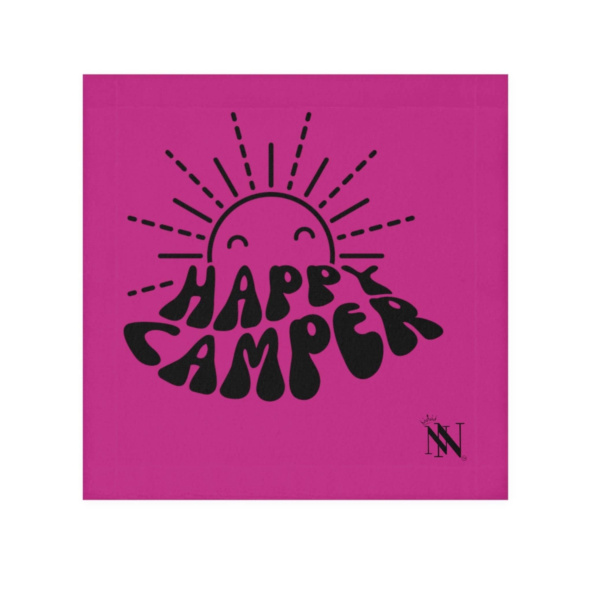 Happy Camper Fuscia | Mix & Match Lils’ Fun-Flirty Lovers’ Towels