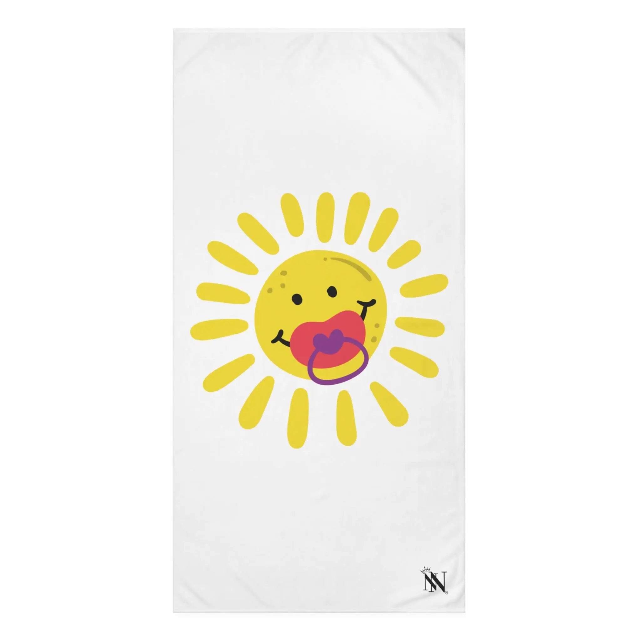 Happy Cum Binky | Mix & Match Naughty XL Fun-Flirty Lovers’ Towels
