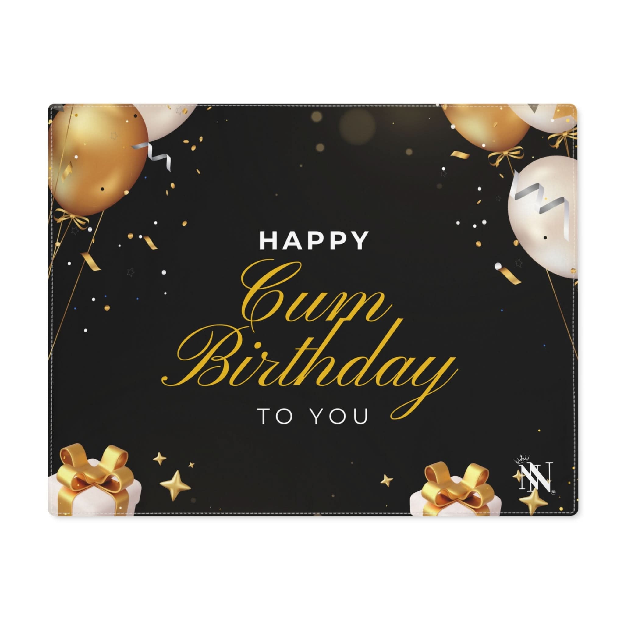 Happy Cum Birthday | Mix & Match Playful Fun-Flirty Lovers’ Toy Mats