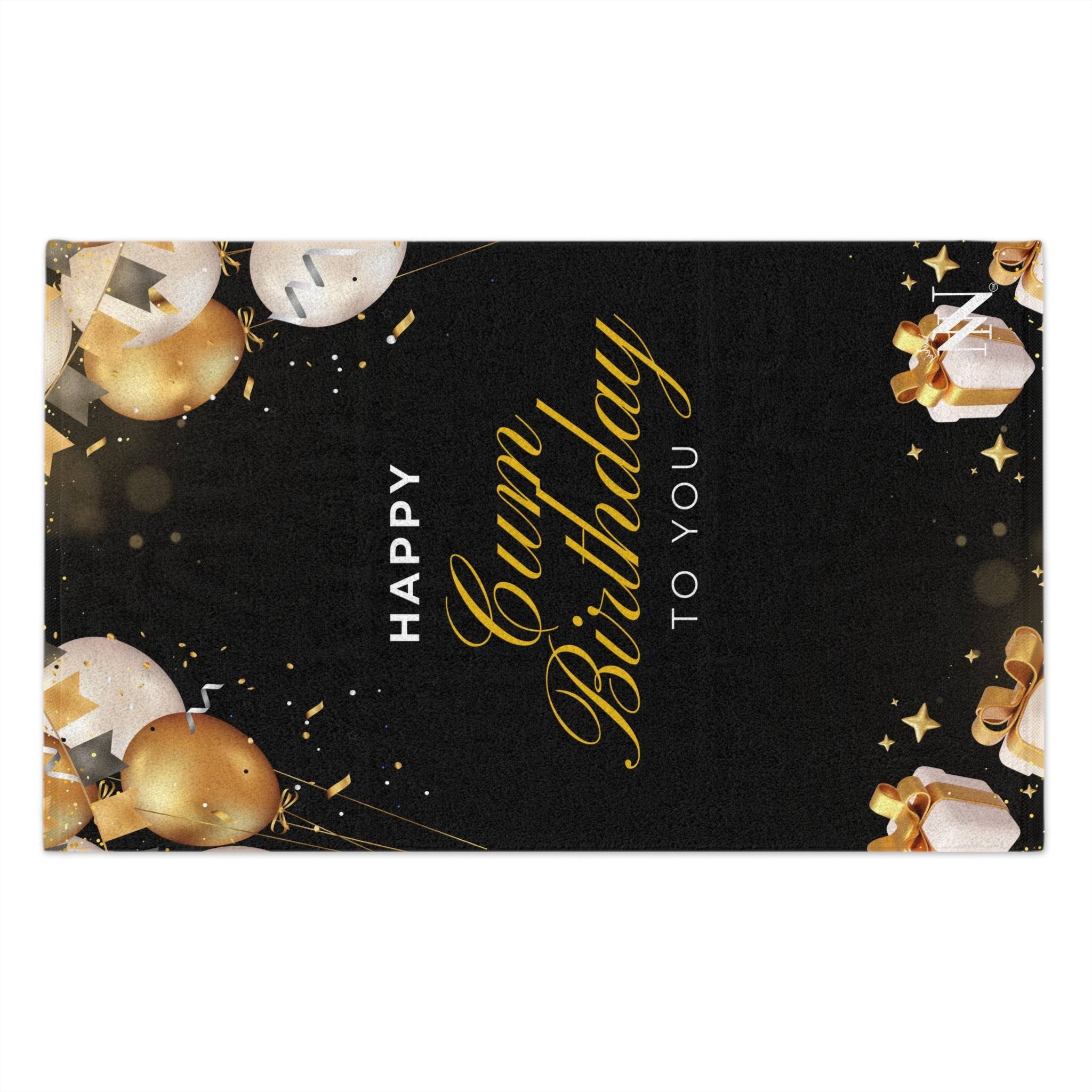 Happy Cum Birthday | Mix & Match Soft Fun-Flirty Lovers’ Towels