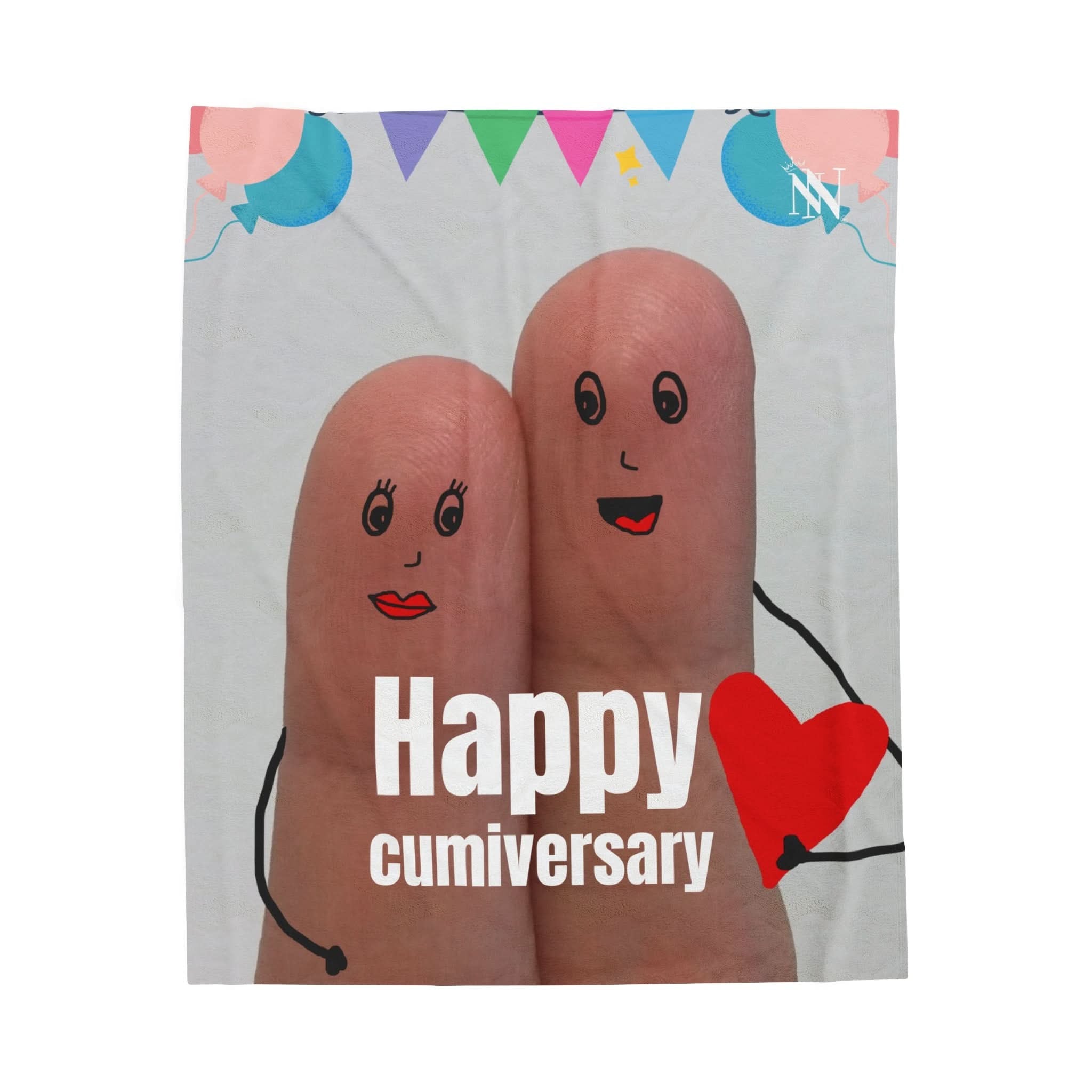 Happy Cumiversary | Mix & Match Fun-Flirty Lovers’ Blankets