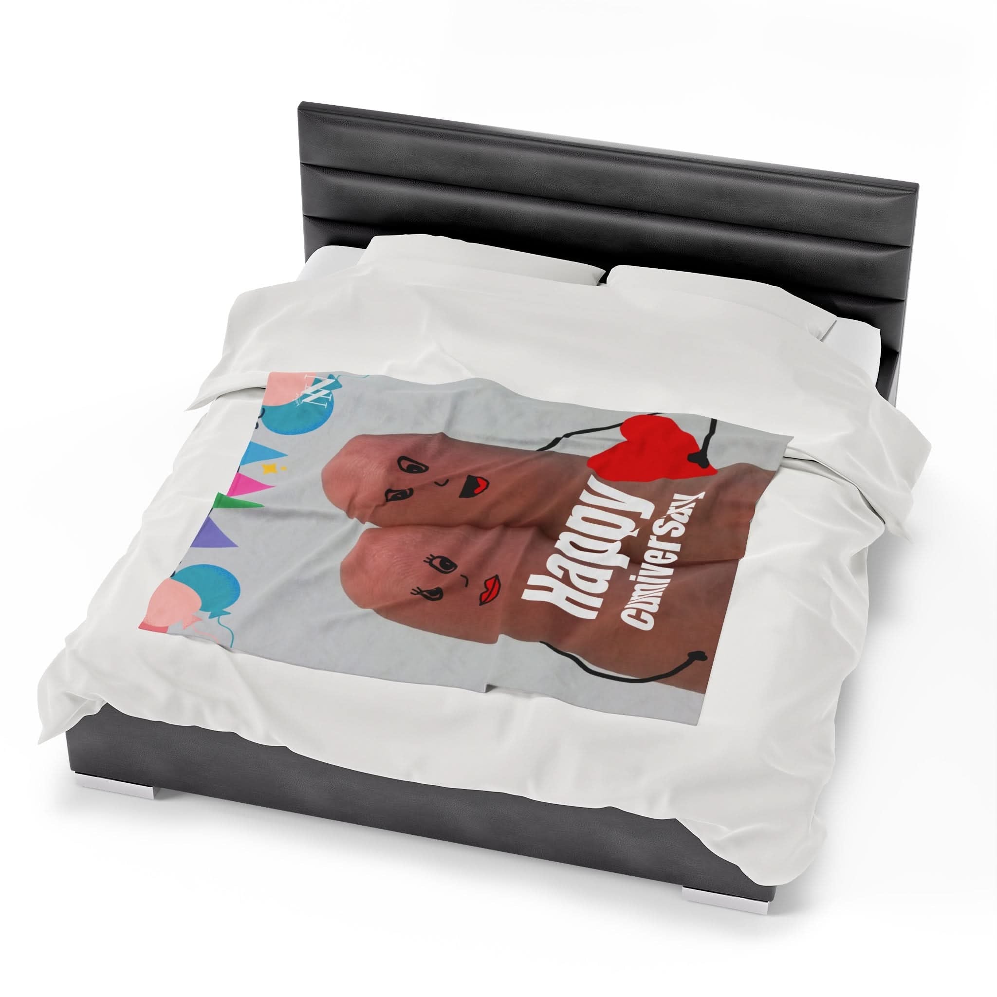 Happy Cumiversary | Mix & Match Fun-Flirty Lovers’ Blankets