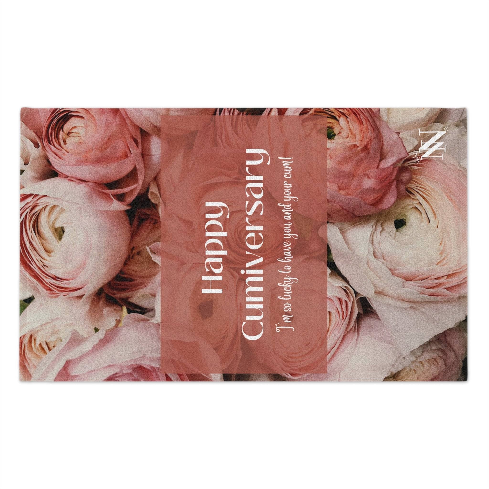 Happy Cumiversary | Mix & Match Soft Fun-Flirty Lovers’ Towels