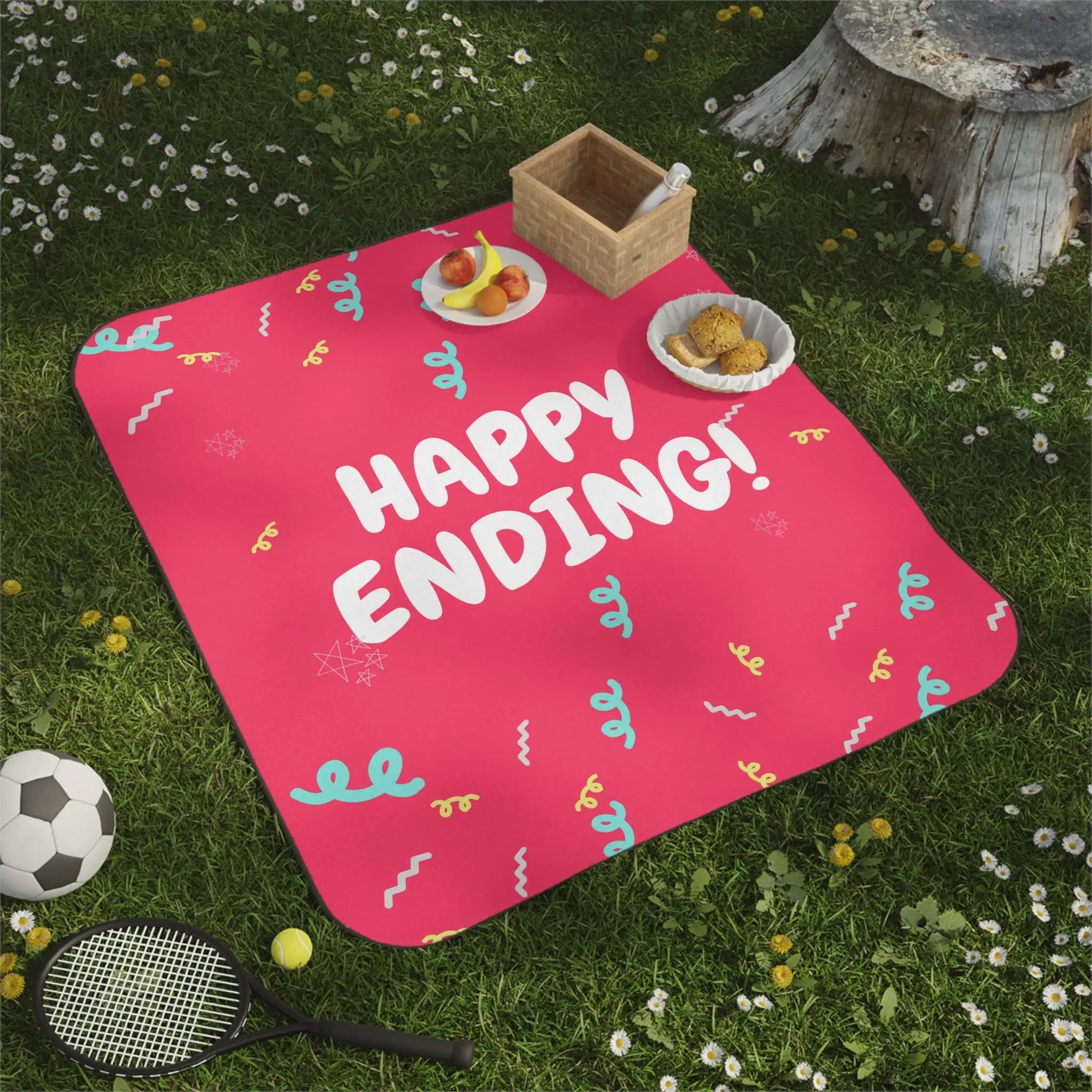 Happy Ending! | Mix Match Fun-Flirty Lovers’ Water-Resistant Blankets