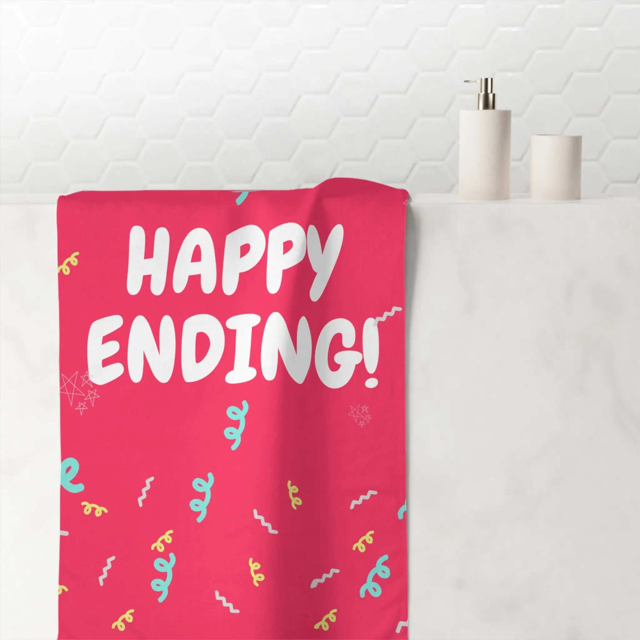 Happy Ending! | Mix & Match XL Fun-Flirty Loversβ Towels