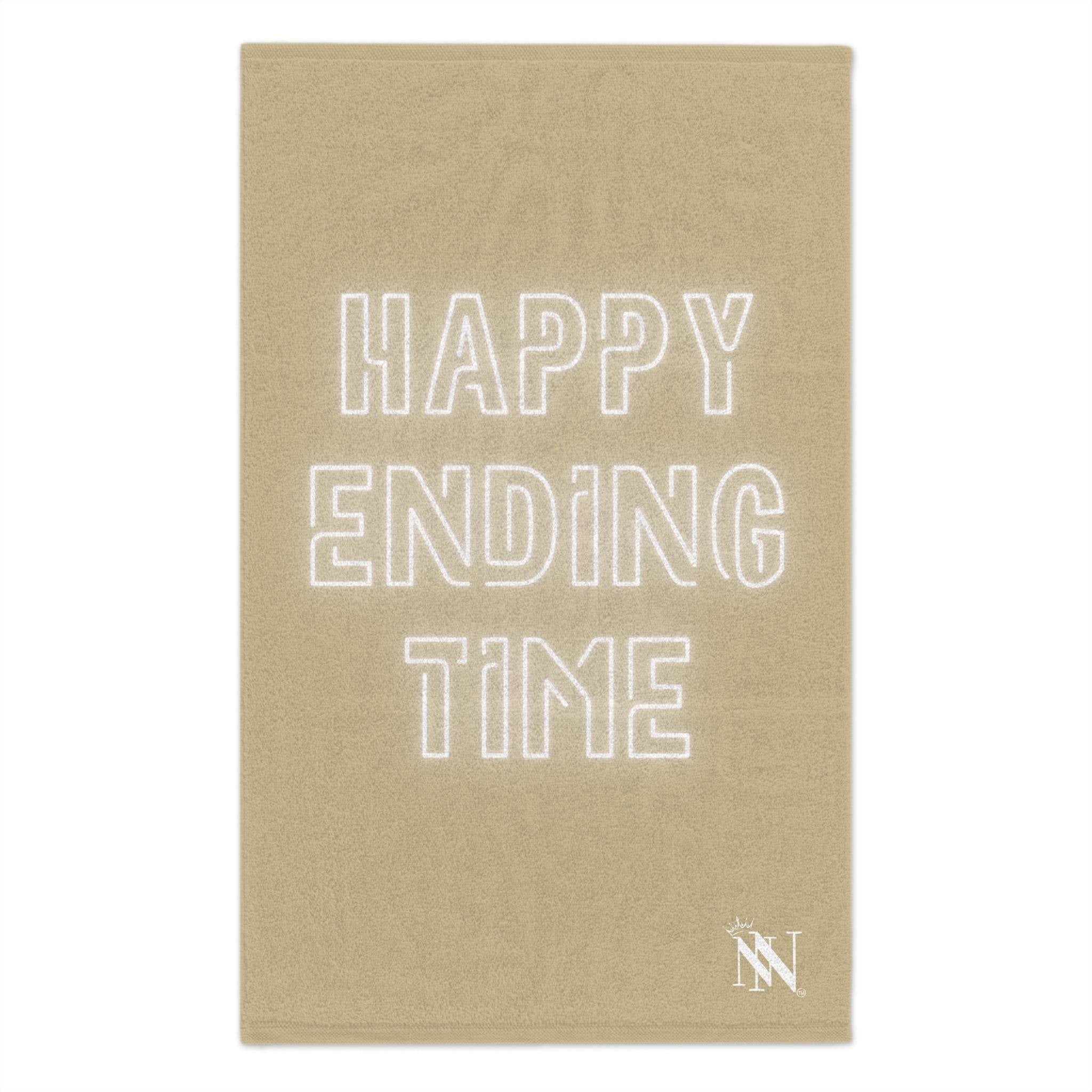 Happy Ending Time Gold Mix & Match Soft Sex Towels | Naughty Lovers’ Gifts