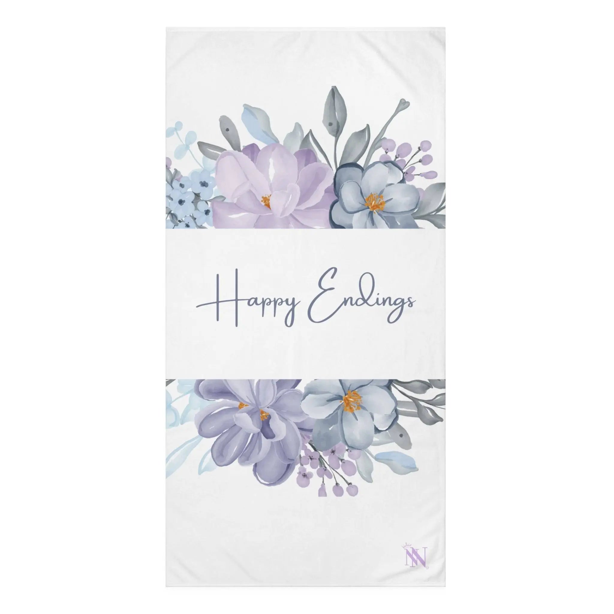 Happy Endings Floral | Mix & Match Naughty XL Fun-Flirty Lovers’ Towels