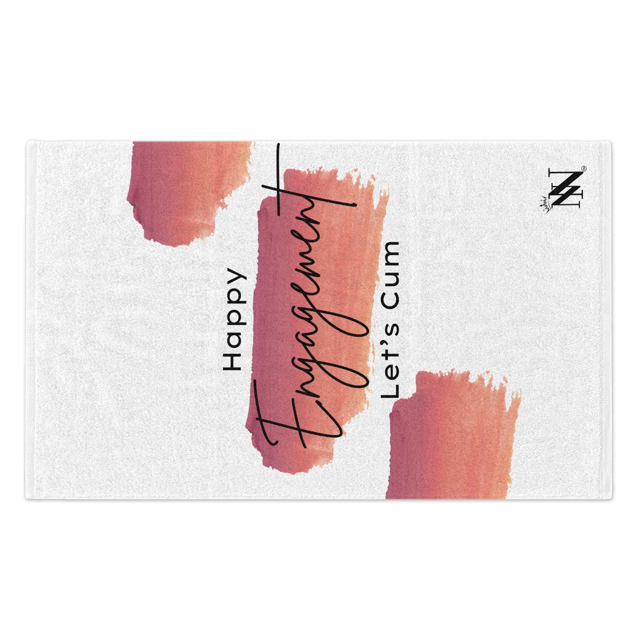 Happy Engagement Let’s Cum | Mix & Match Soft Fun-Flirty Lovers’ Towels