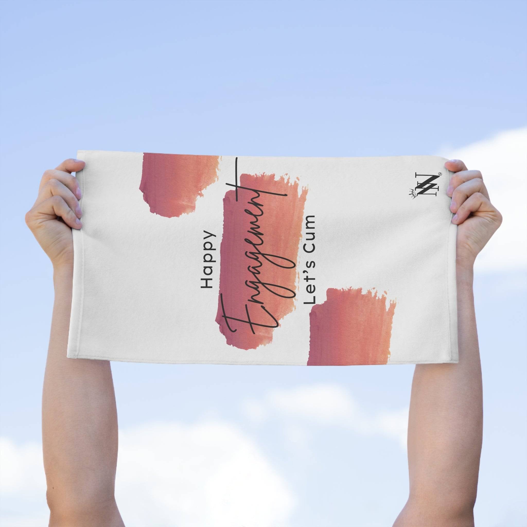 Happy Engagement Let’s Cum | Mix & Match Soft Fun-Flirty Lovers’ Towels