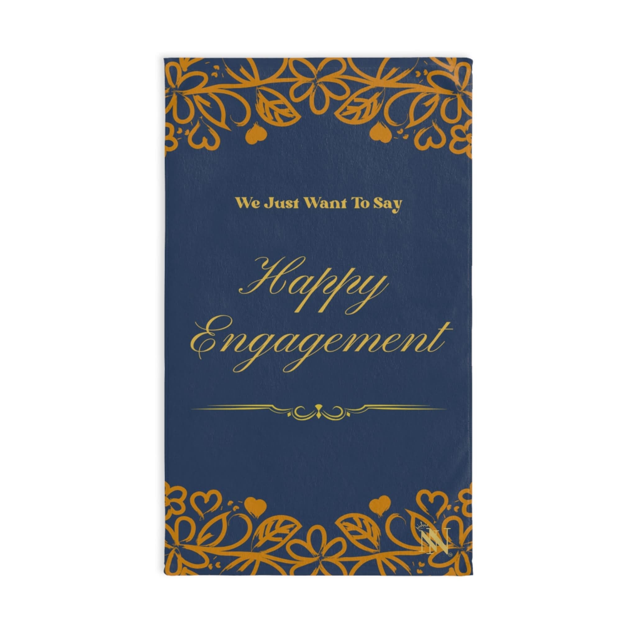 Happy Engagement | Mix & Match Original Fun-Flirty Lovers’ Towels