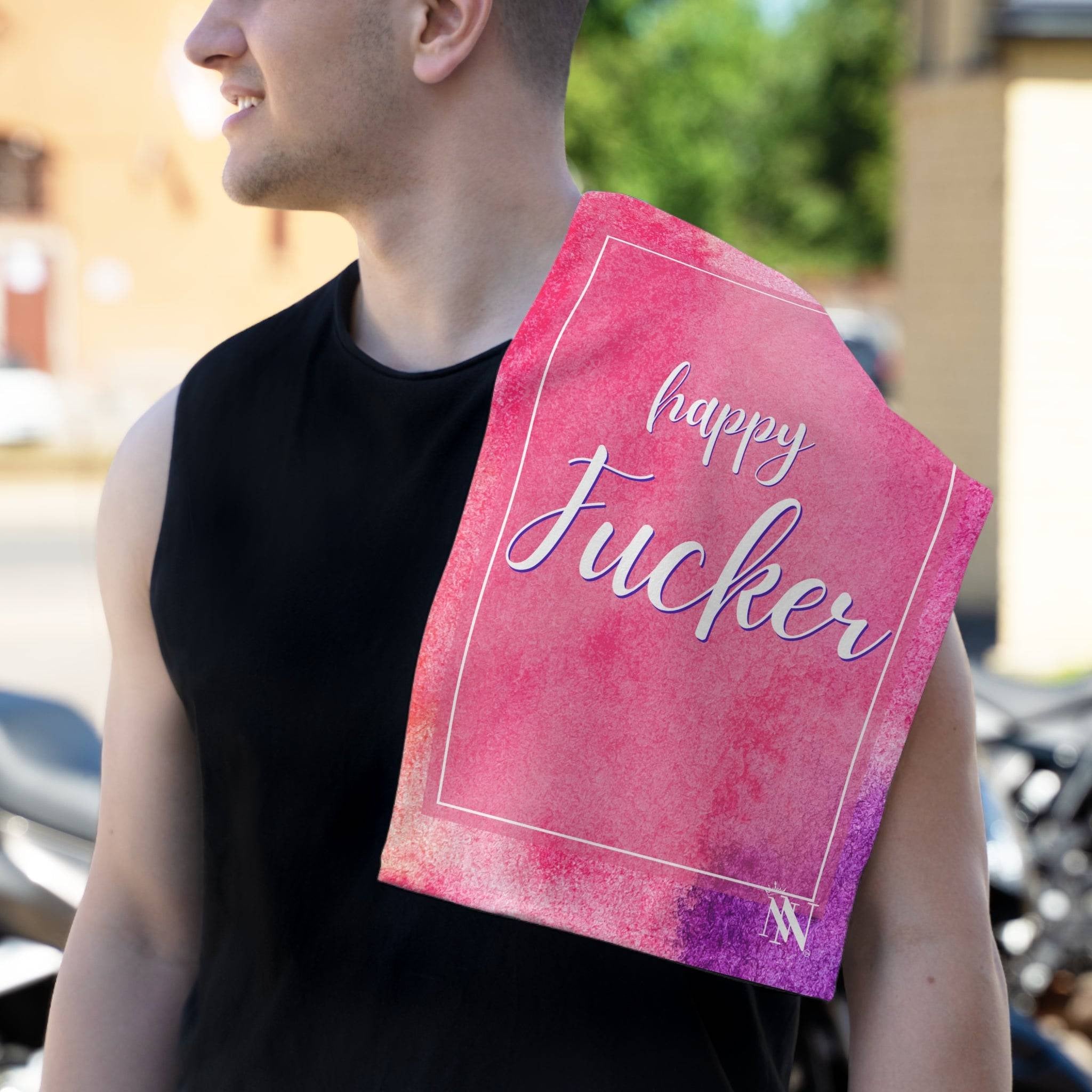 Happy Fucker | Mix & Match Soft Fun-Flirty Lovers’ Towels