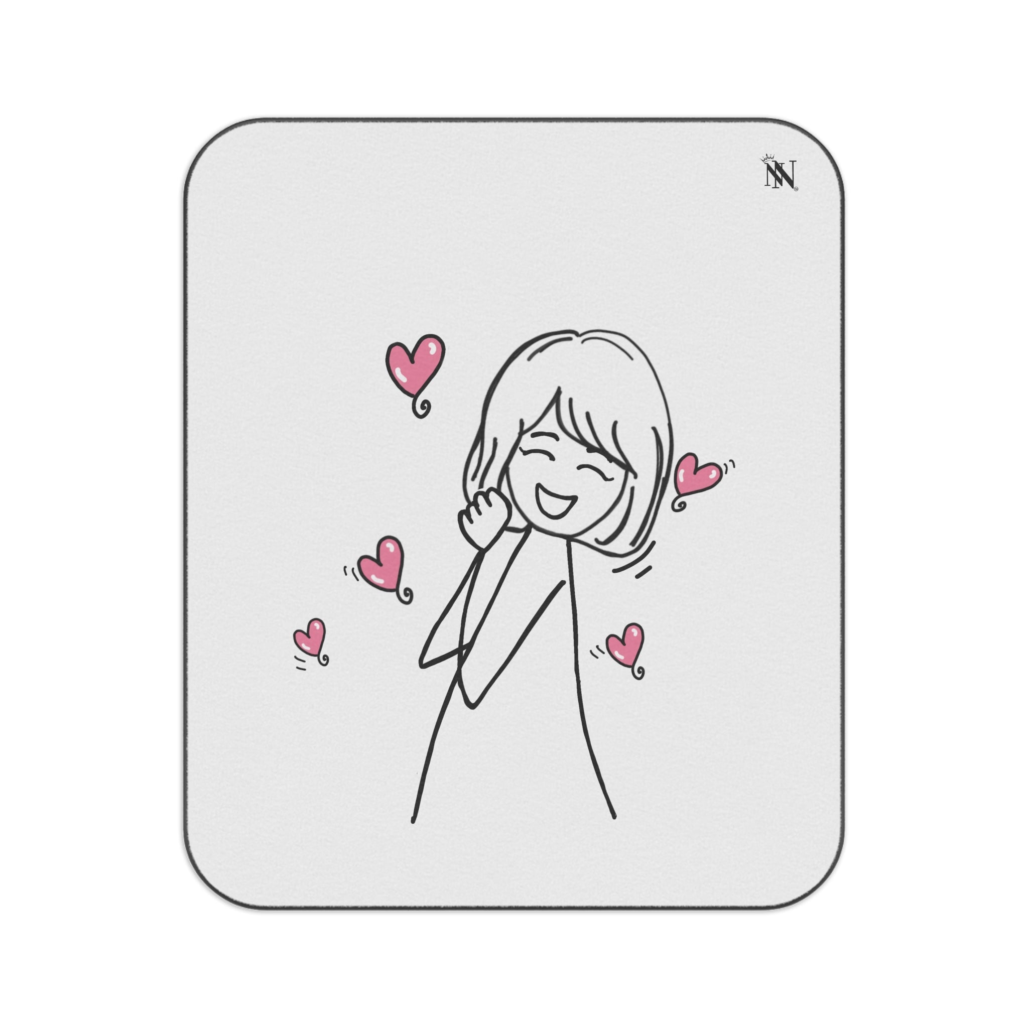 Happy Girl | Mix Match Fun-Flirty Lovers’ Water-Resistant Blankets