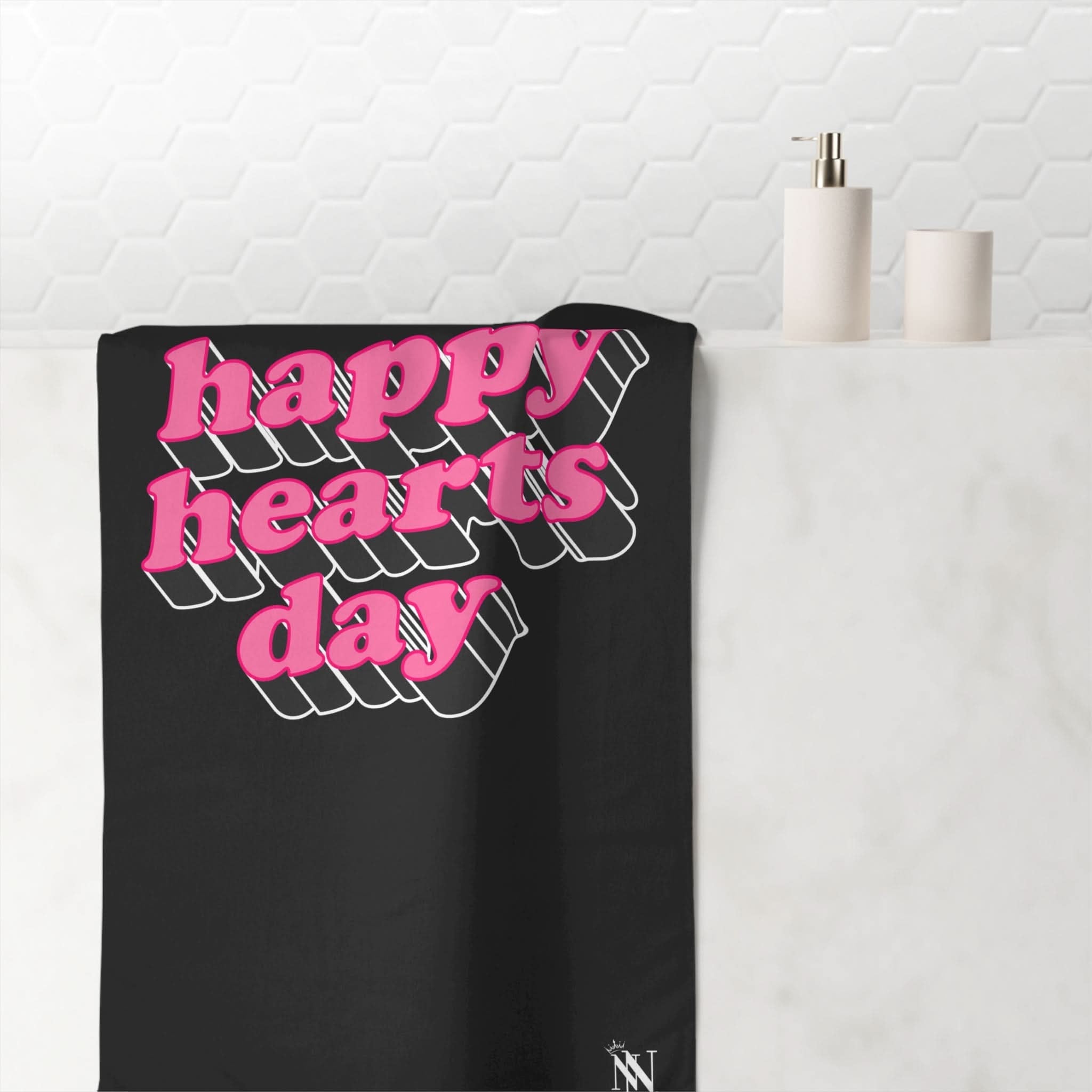Happy Hearts Day | Mix & Match Naughty XL Fun-Flirty Lovers’ Towels