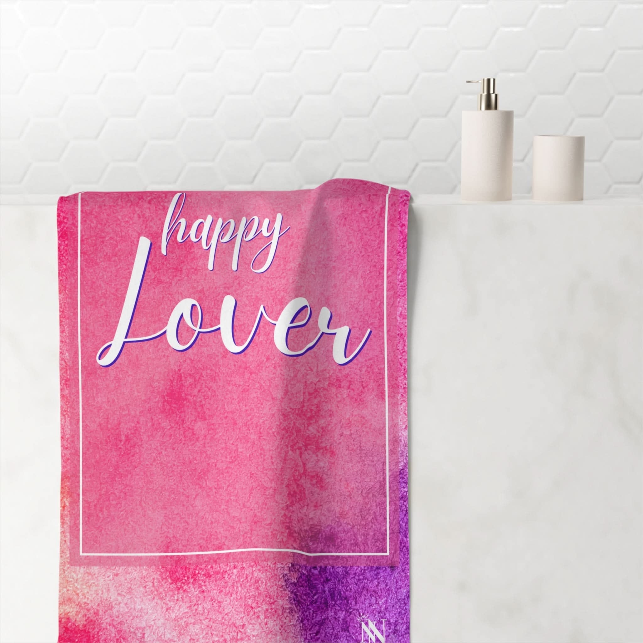 Happy Lover | Mix & Match Naughty XL Fun-Flirty Lovers’ Towels