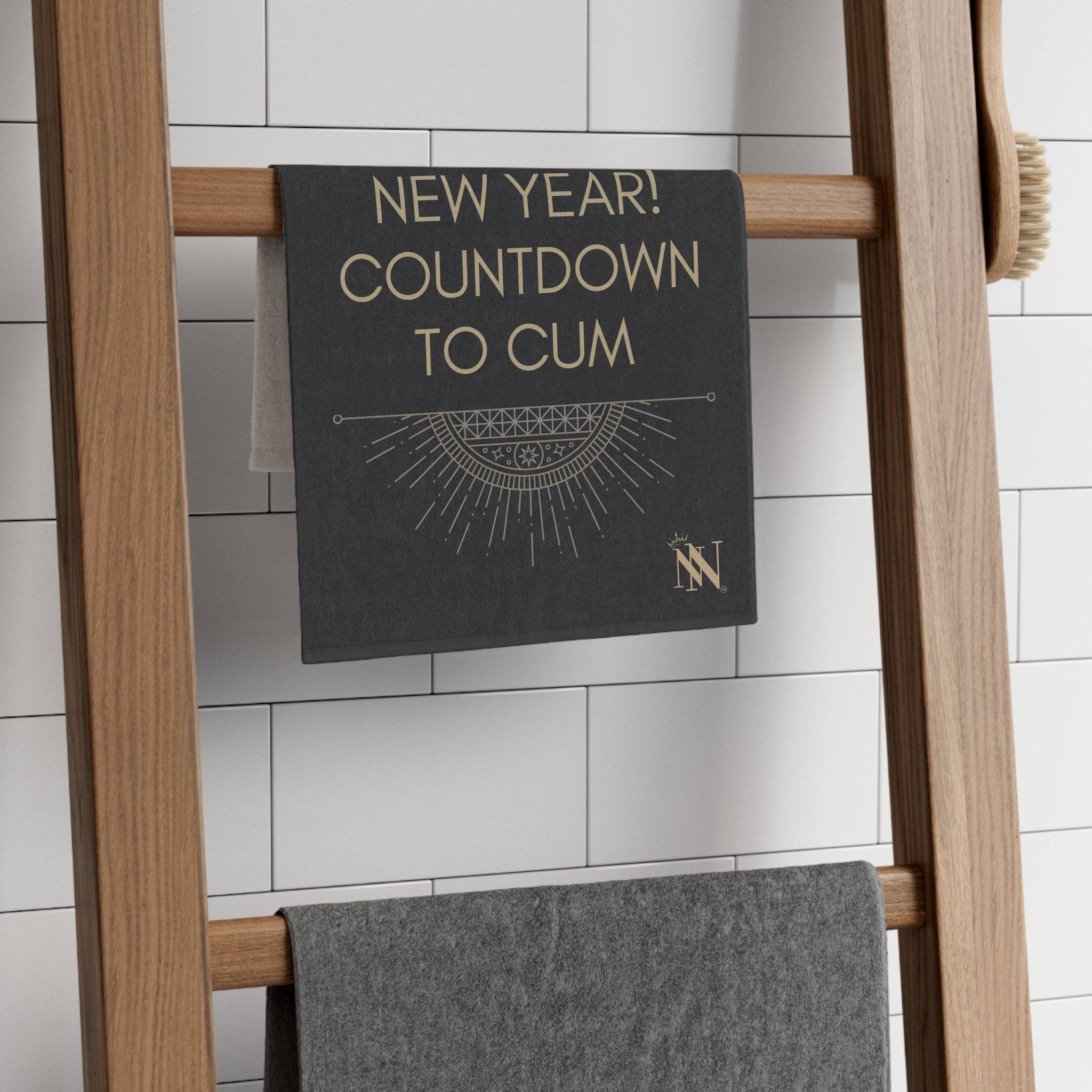 Happy New Year! Countdown to Cum | Mix & Match Soft Fun-Flirty Lovers’ Towels