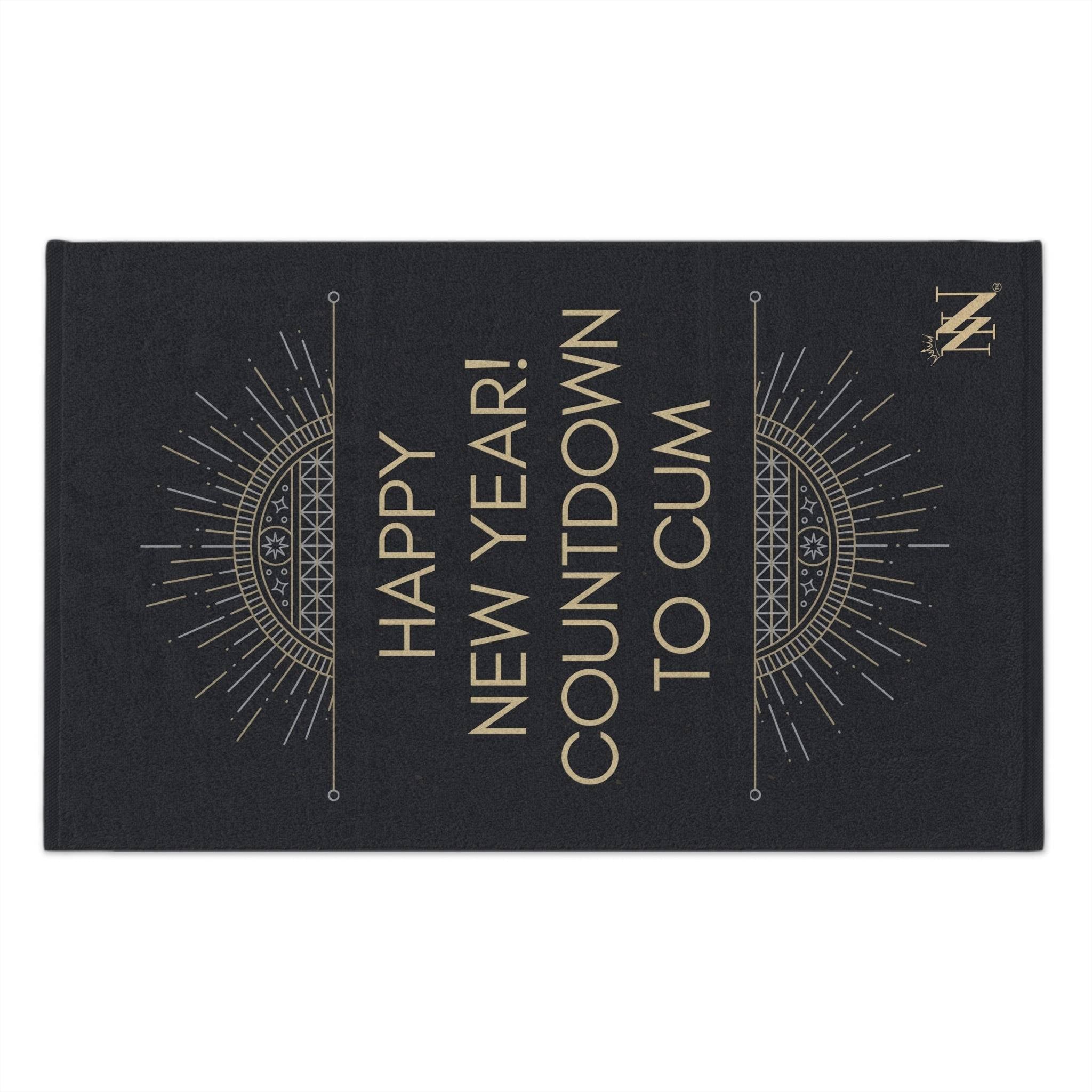 Happy New Year! Countdown to Cum | Mix & Match Soft Fun-Flirty Lovers’ Towels