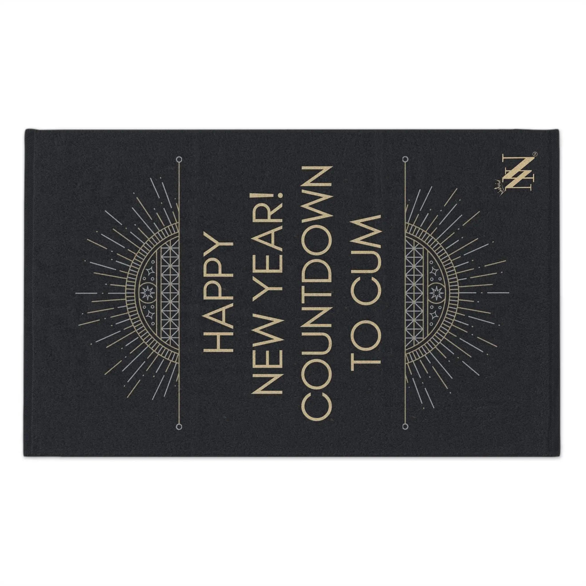 Happy New Year! Countdown to Cum | Mix & Match Soft Fun-Flirty Lovers’ Towels