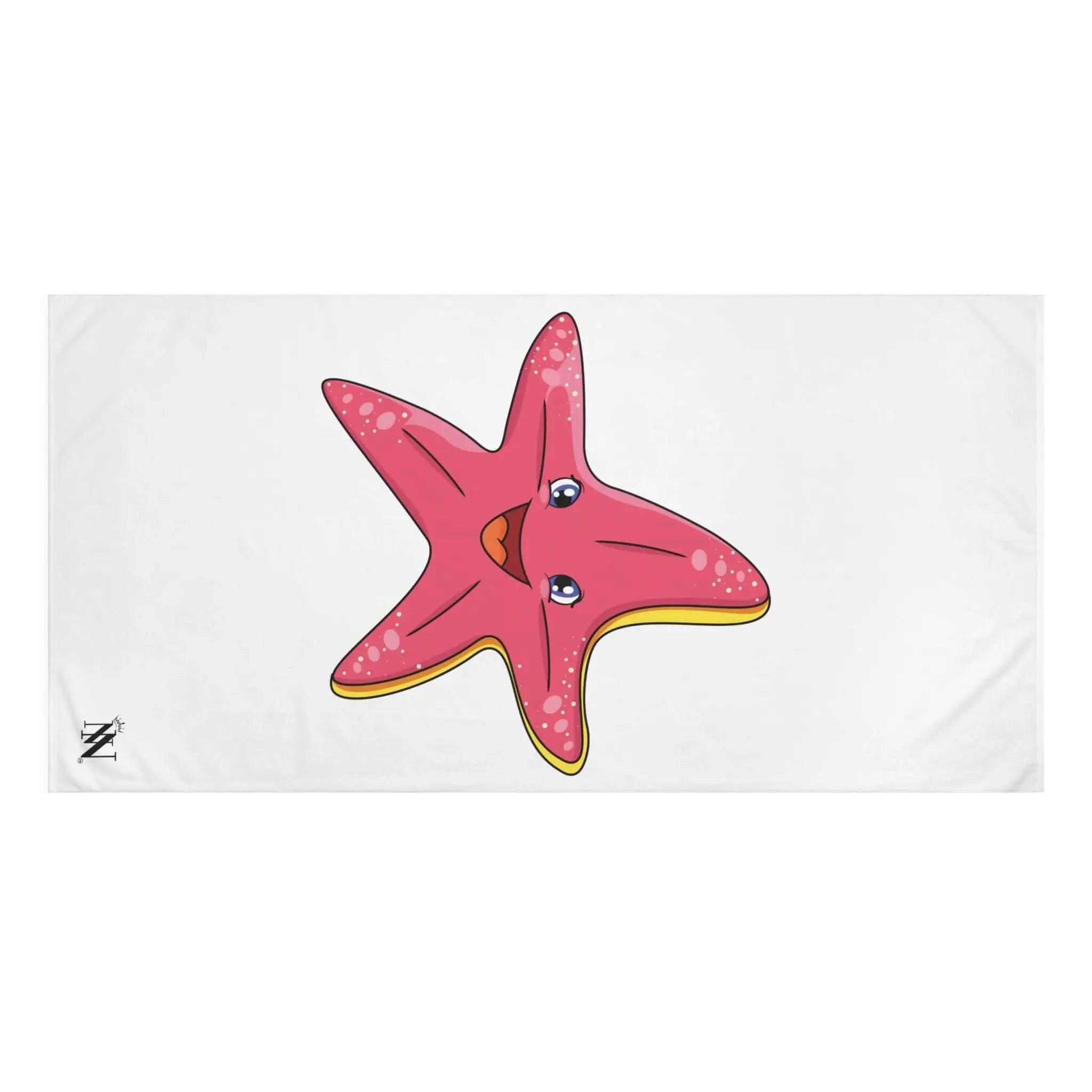 Happy Pink Starfish | Mix & Match Naughty XL Fun-Flirty Lovers’ Towels
