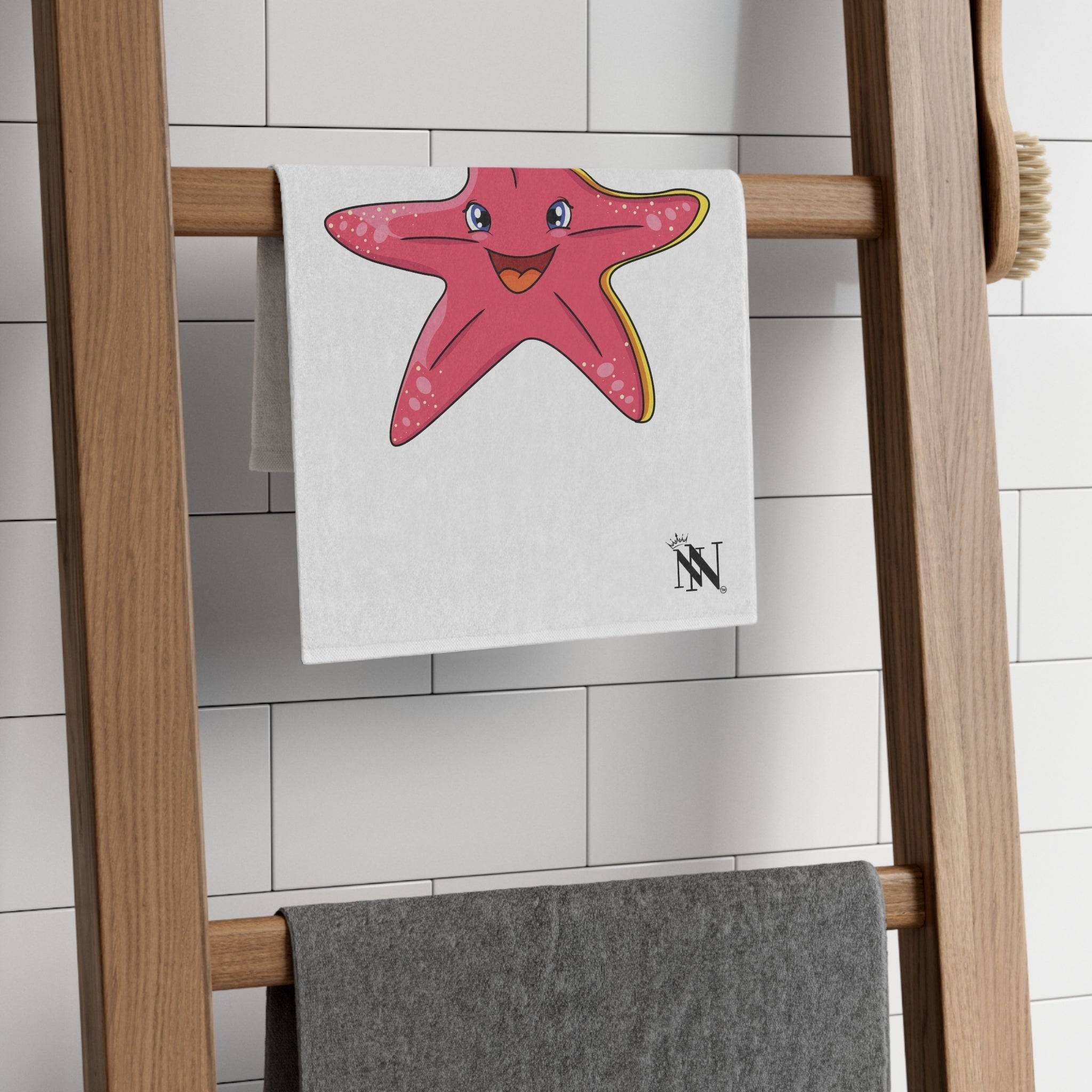 Happy Pink Starfish | Mix & Match Soft Fun-Flirty Lovers’ Towels