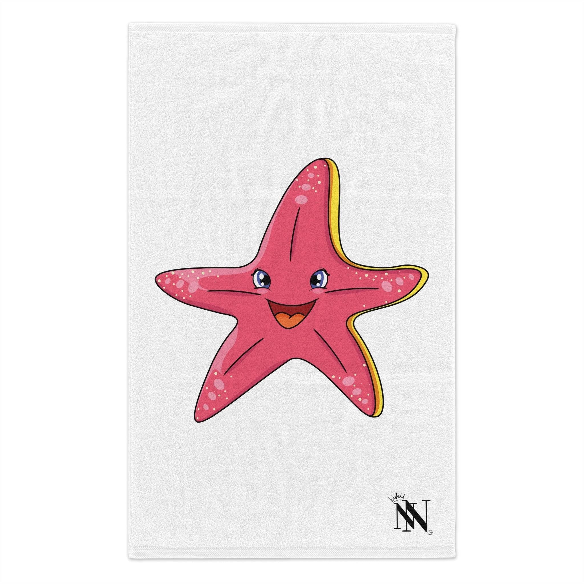 Happy Pink Starfish | Mix & Match Soft Fun-Flirty Lovers’ Towels
