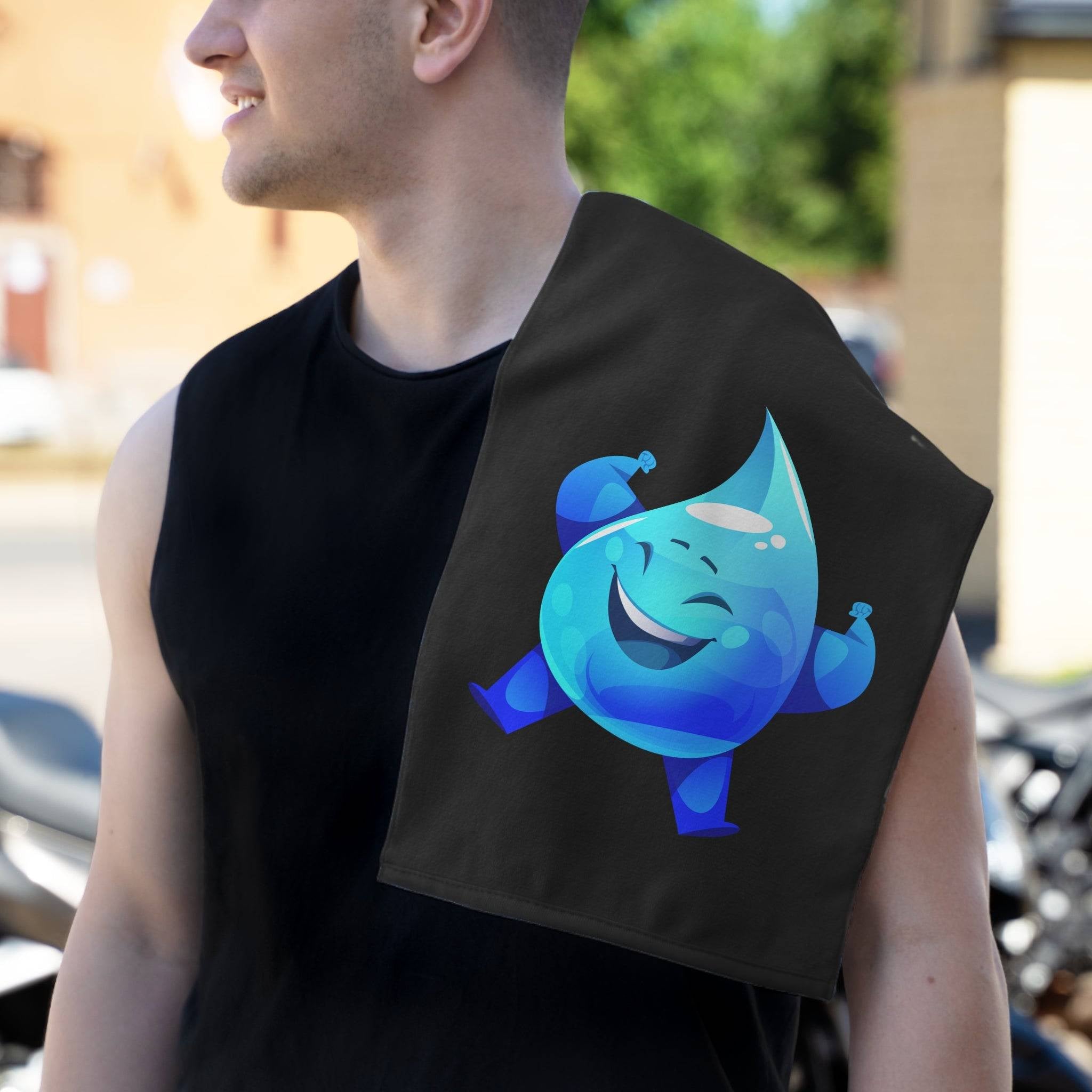 Happy Rain Drop | Mix & Match Soft Fun-Flirty Lovers’ Towels