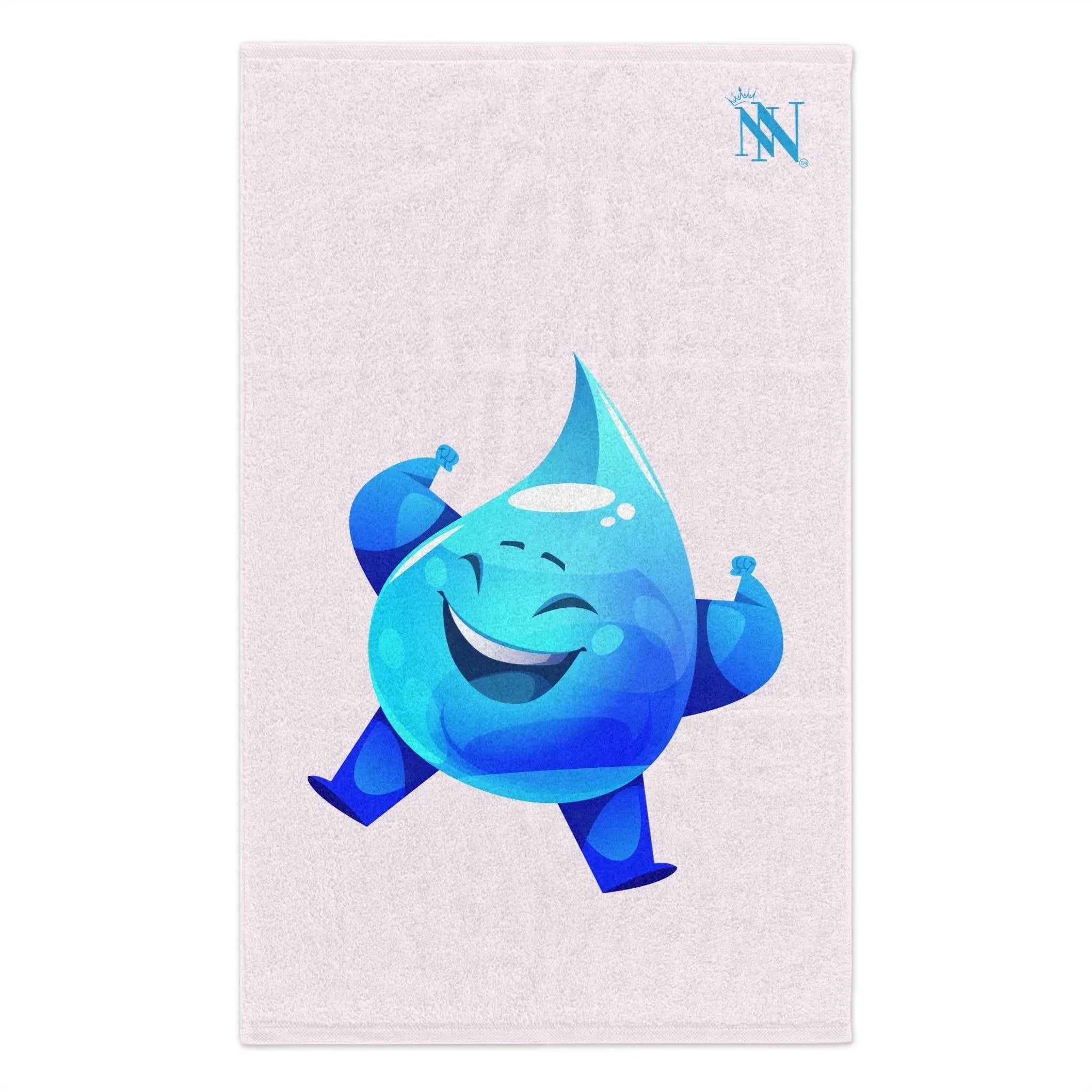 Happy Rain Drop Soft Pink Mix & Match Soft Sex Towels | Naughty Lovers’ Gifts