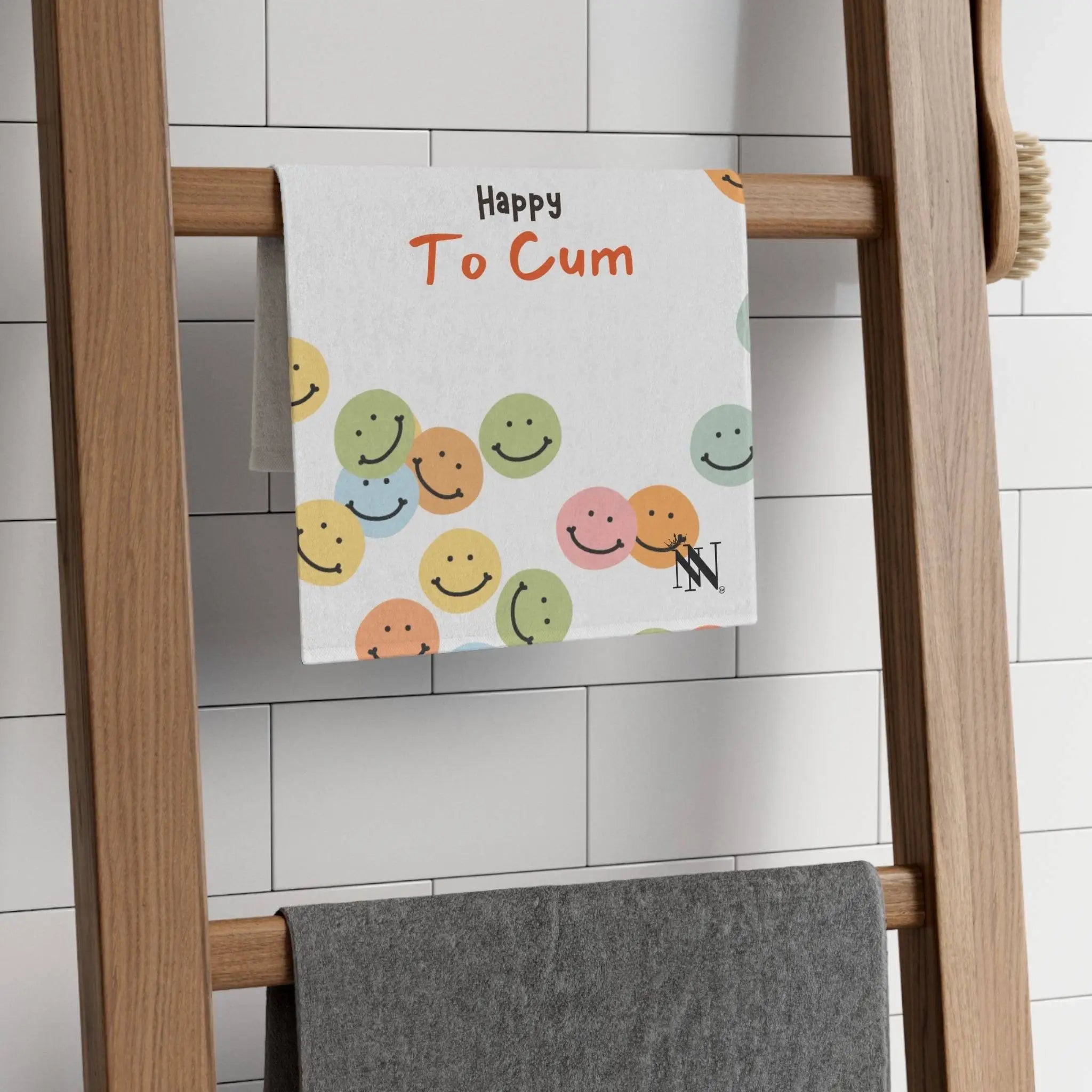 Happy to Cum | Mix & Match Soft Fun-Flirty Lovers’ Towels