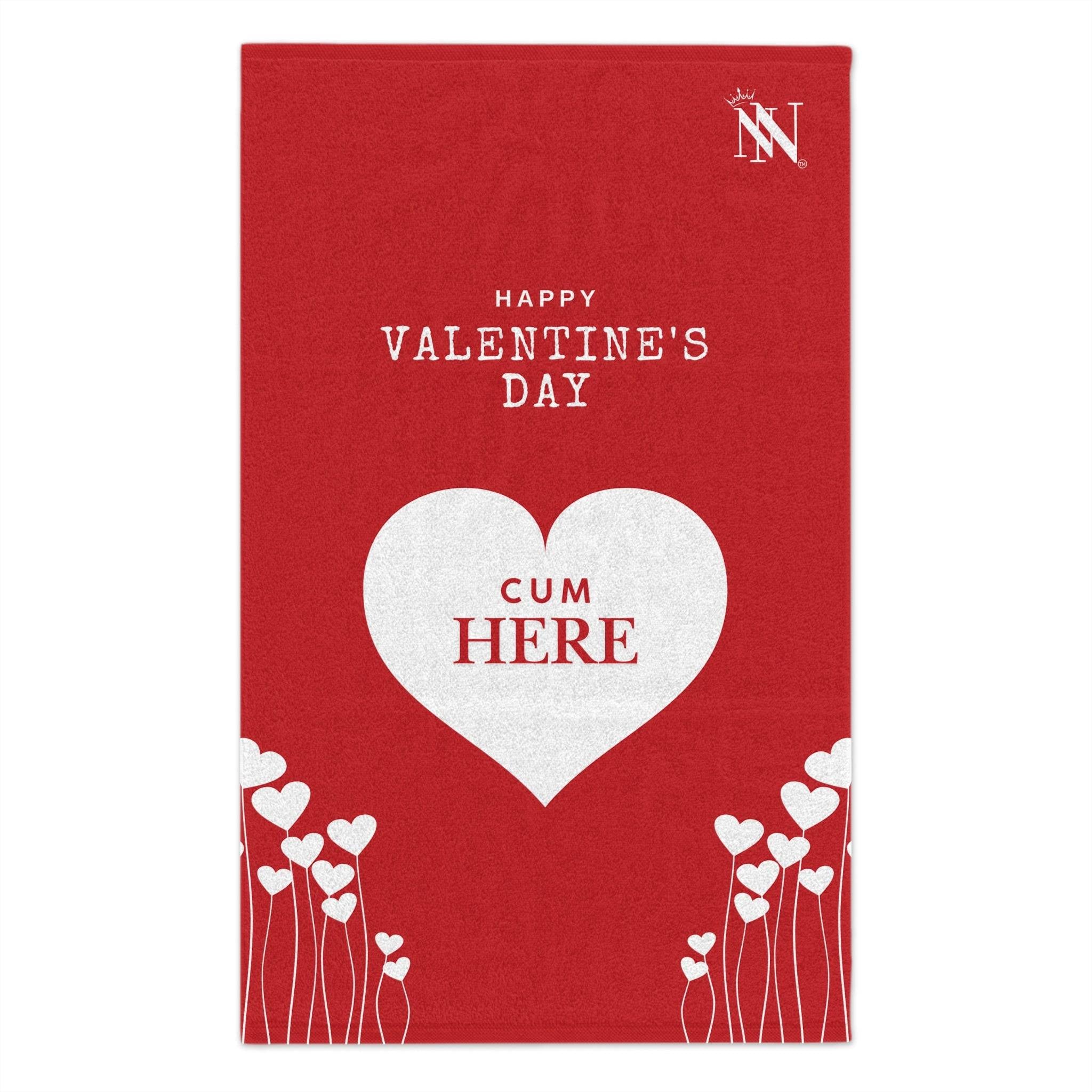 Happy Valentine’s Day Cum Here | Mix & Match Fun-Flirty Lovers’ Towels