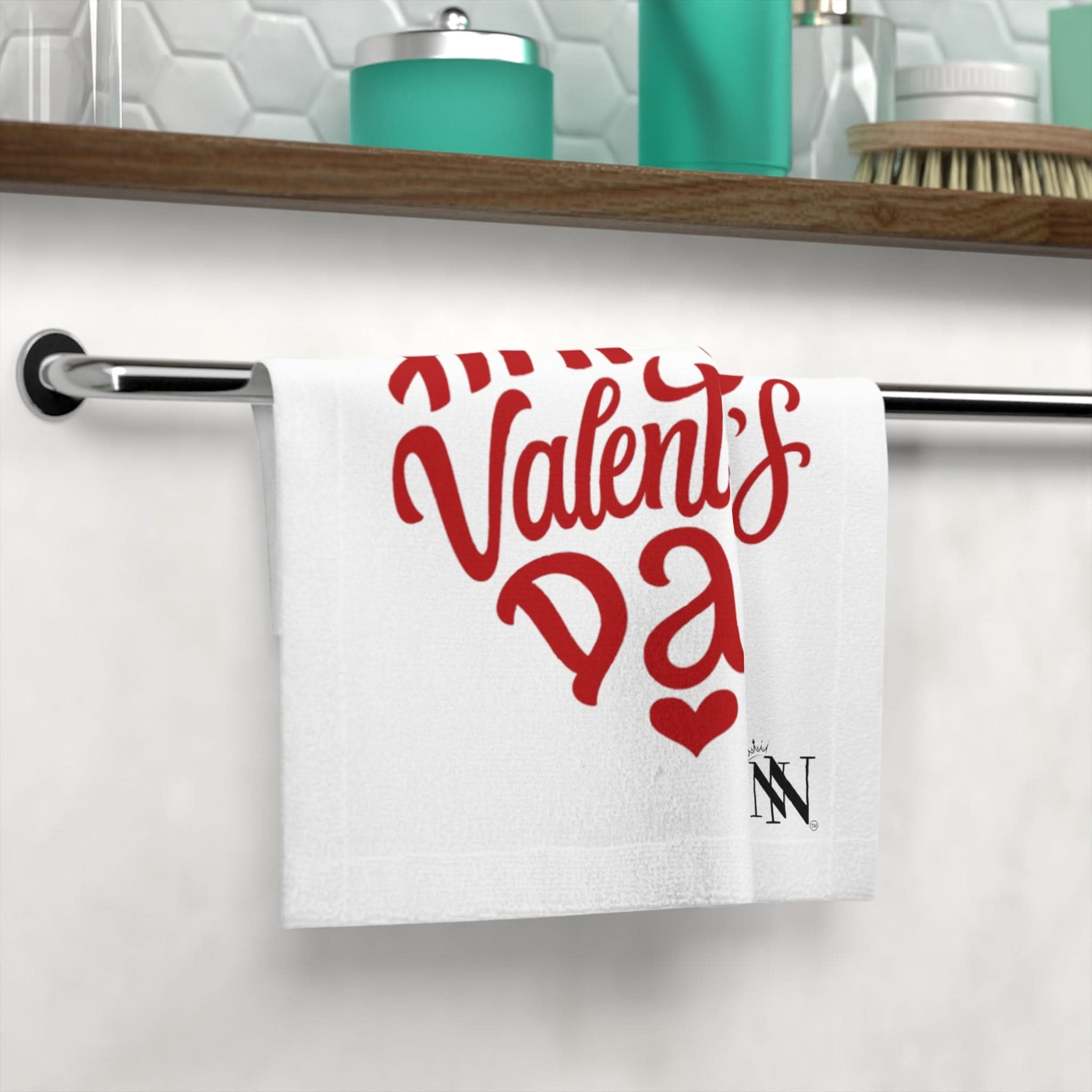 Happy Valentines Day Heart | Mix & Match Lils’ Fun-Flirty Lovers’ Towels