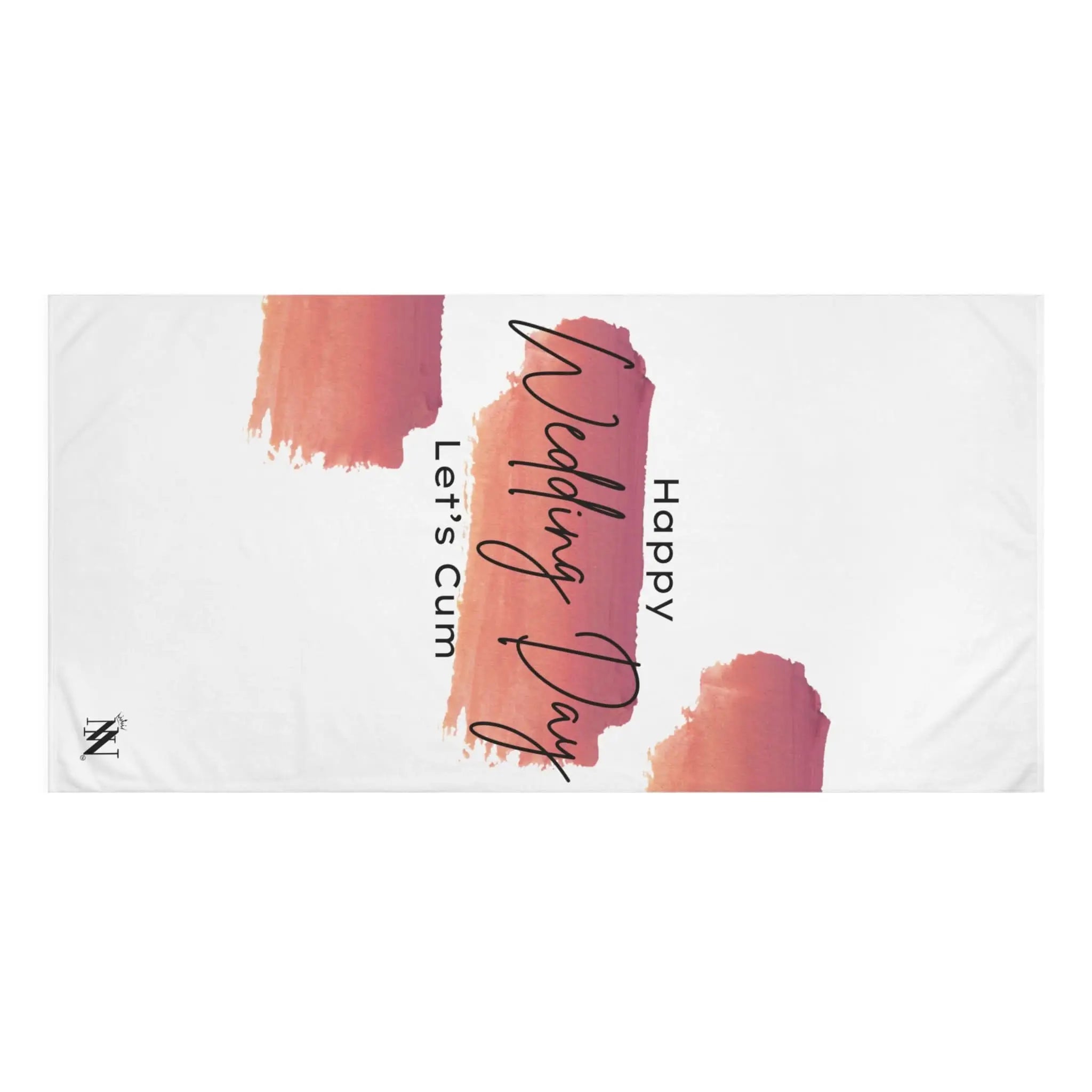 Happy Wedding Day Let’s Cum | Mix & Match Naughty XL Fun-Flirty Lovers’ Towels