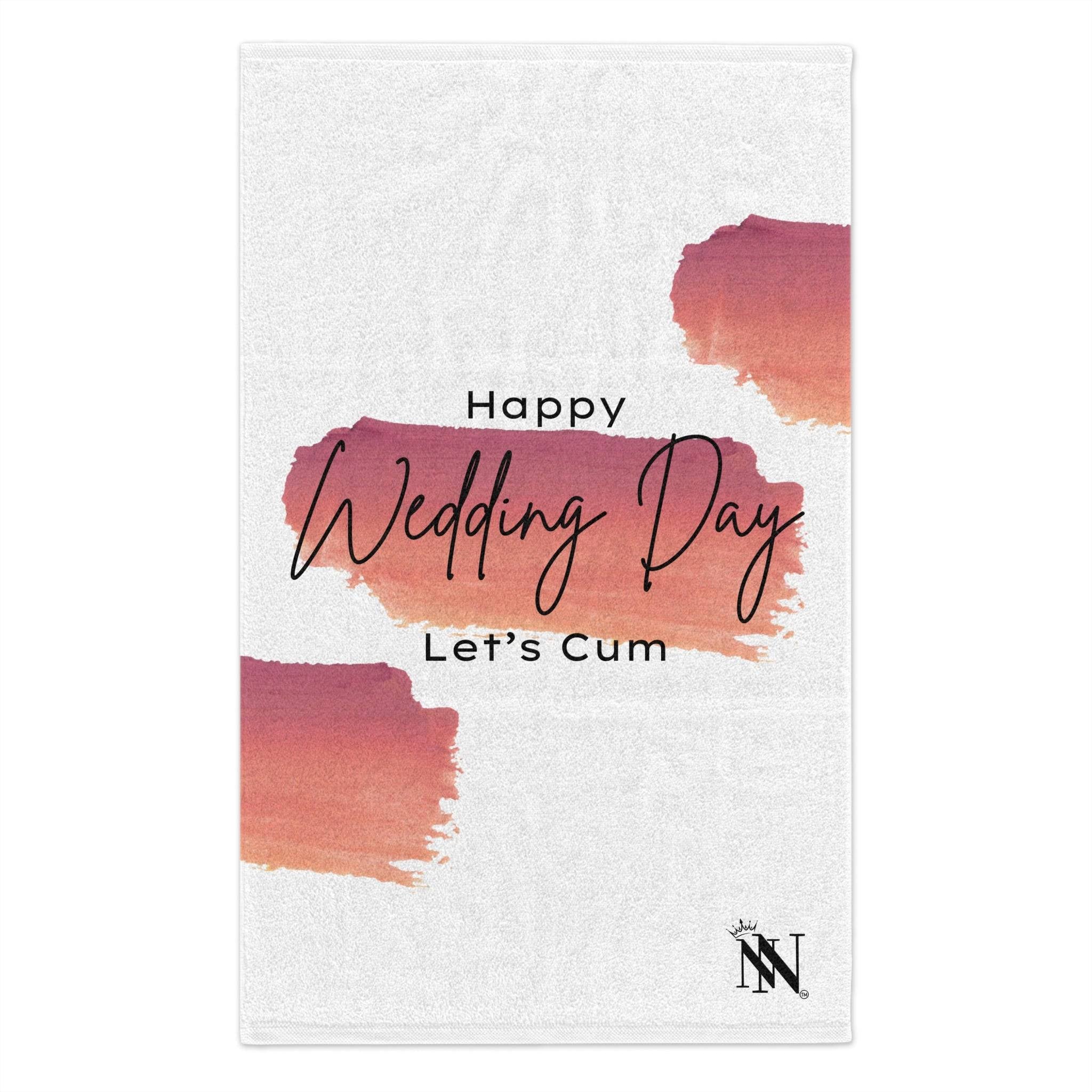 Happy Wedding Day Let’s Cum | Mix & Match Soft Fun-Flirty Lovers’ Towels