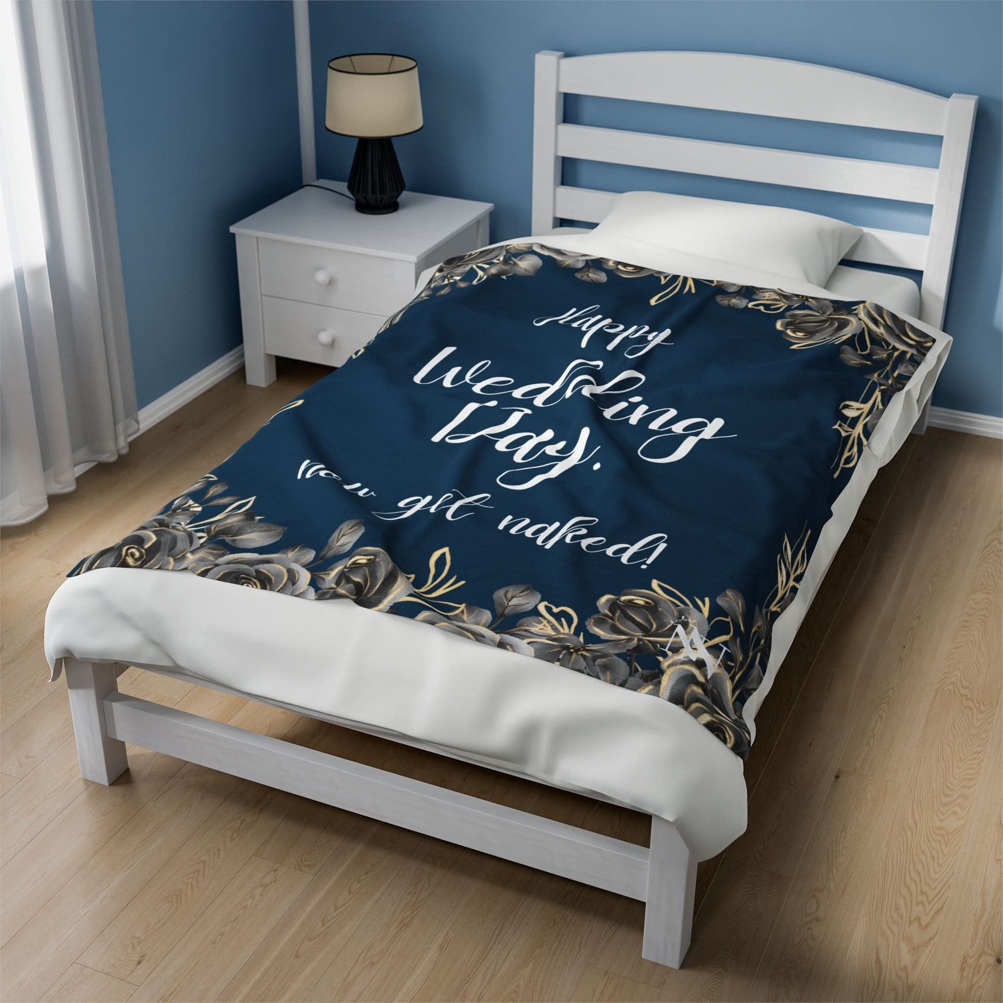 Happy Wedding Day | Mix & Match Fun-Flirty Loversā Blankets