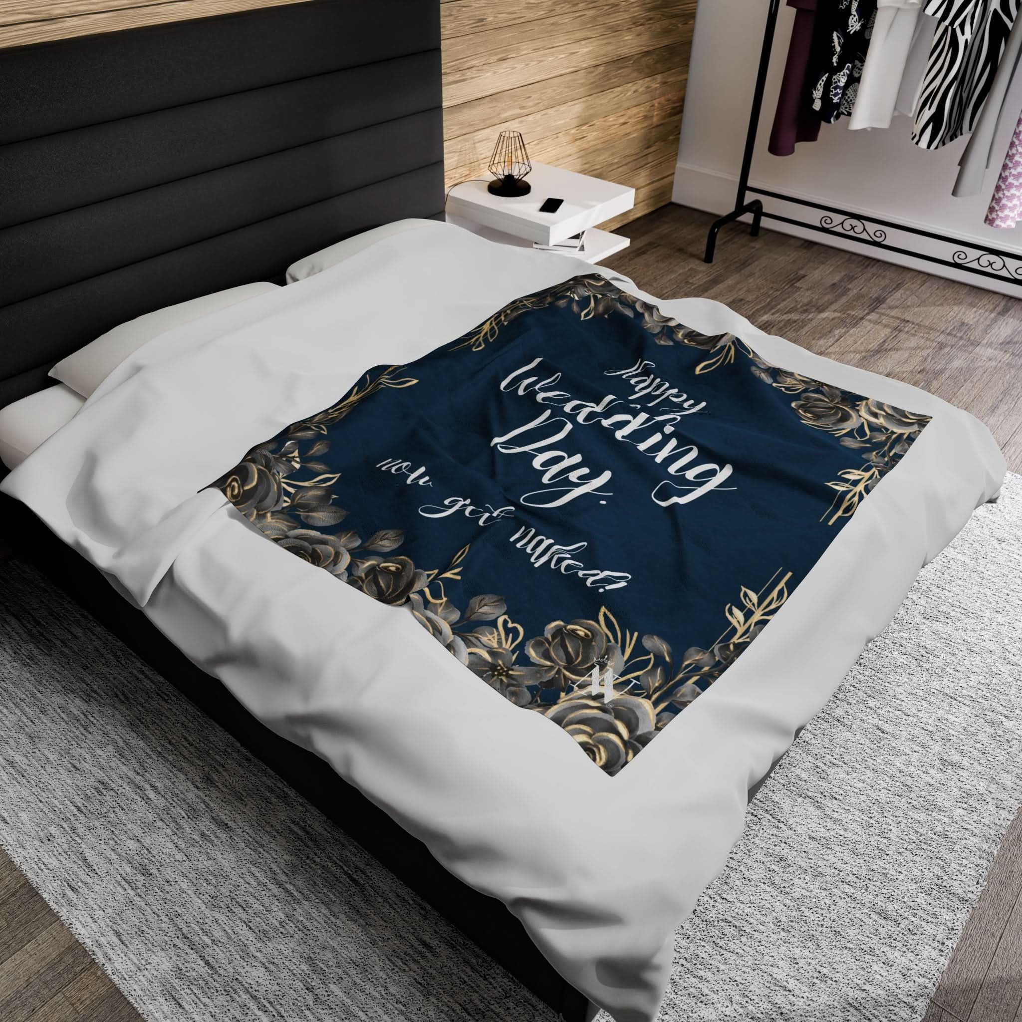 Happy Wedding Day | Mix & Match Fun-Flirty Loversā Blankets