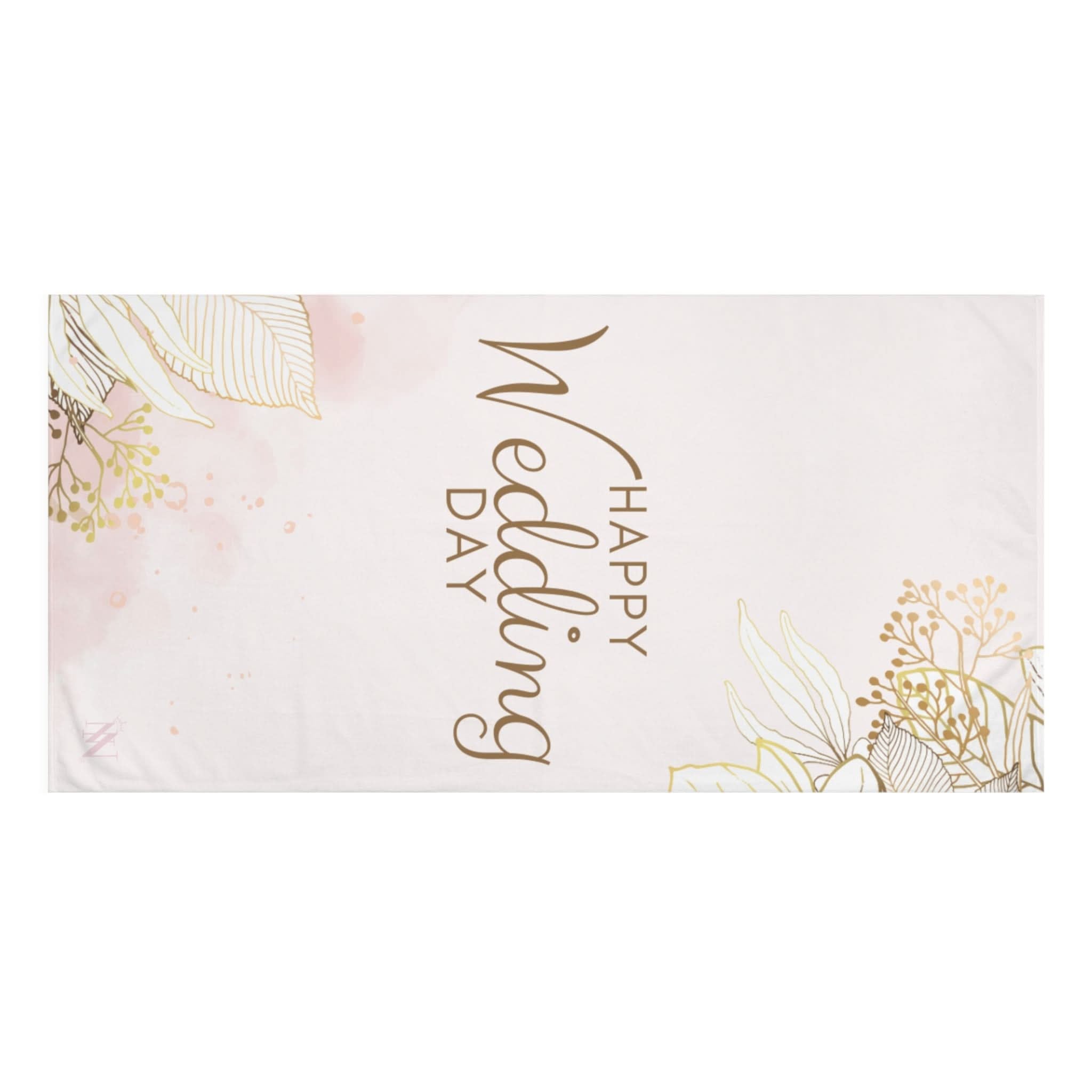 Happy Wedding Day | Mix & Match Naughty XL Fun-Flirty Lovers’ Towels