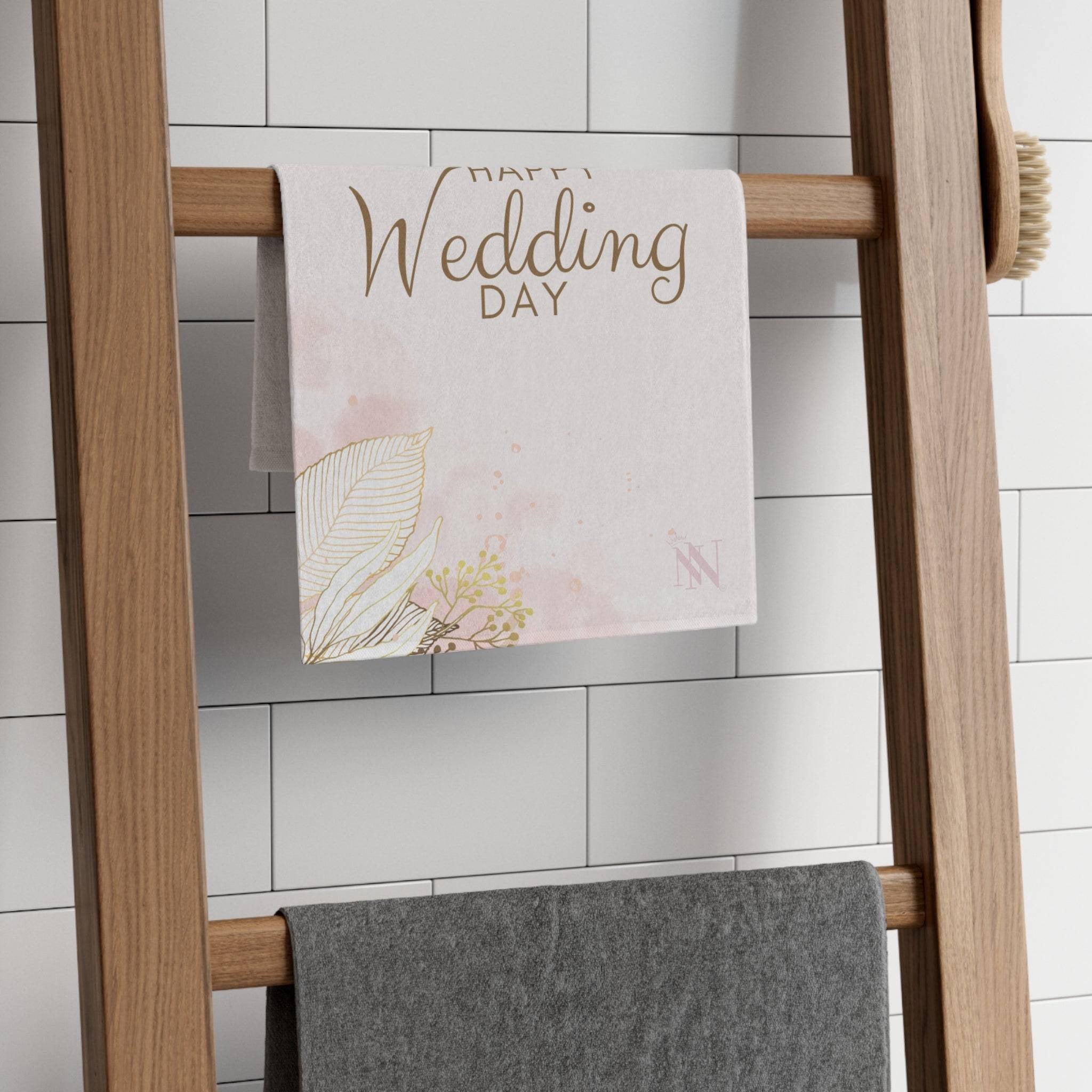 Happy Wedding Day | Mix & Match Soft Fun-Flirty Lovers’ Towels