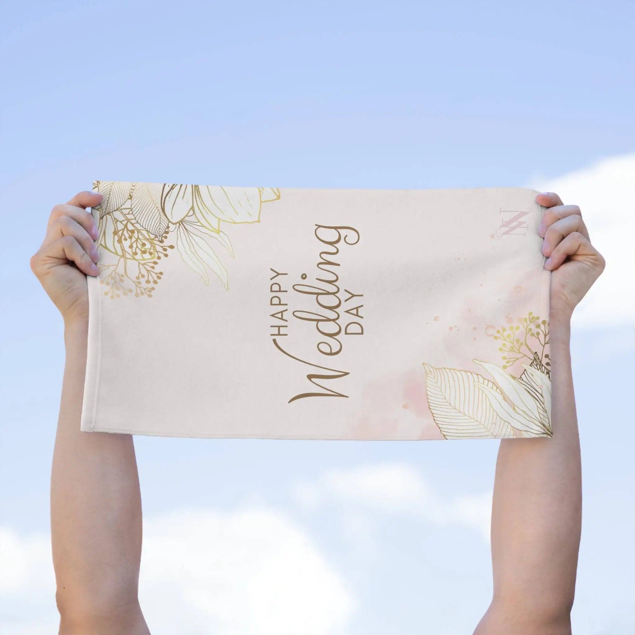 Happy Wedding Day | Mix & Match Soft Fun-Flirty Lovers’ Towels