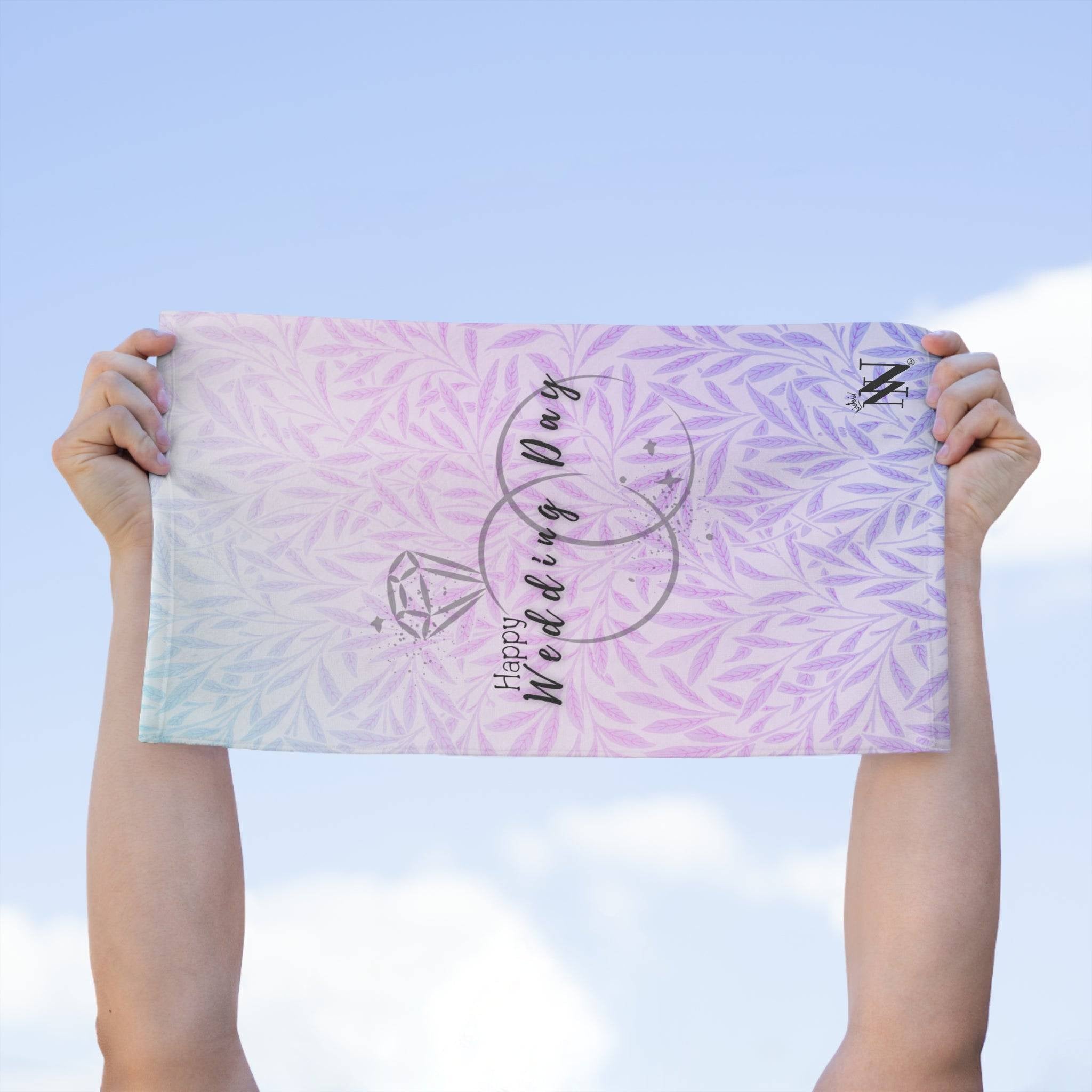 Happy Wedding Day | Mix & Match Soft Fun-Flirty Lovers’ Towels