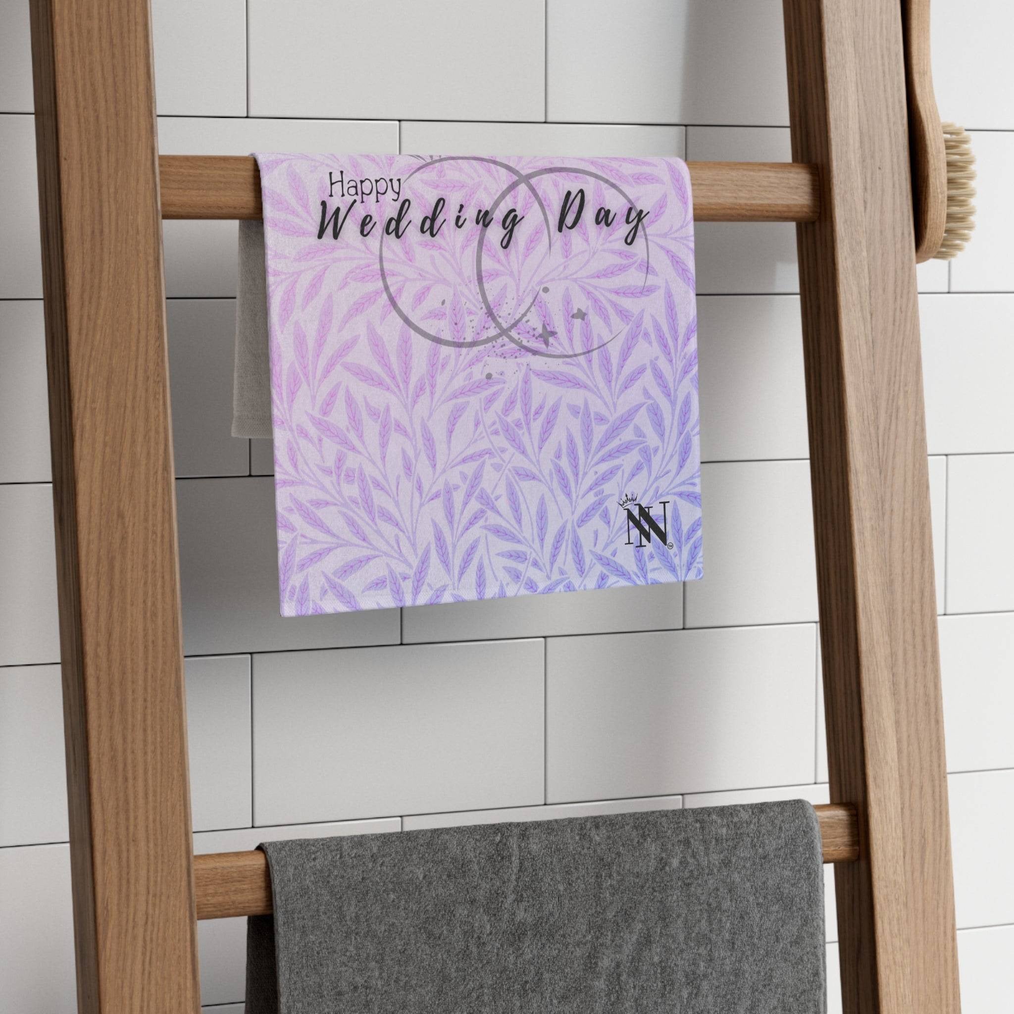 Happy Wedding Day | Mix & Match Soft Fun-Flirty Lovers’ Towels
