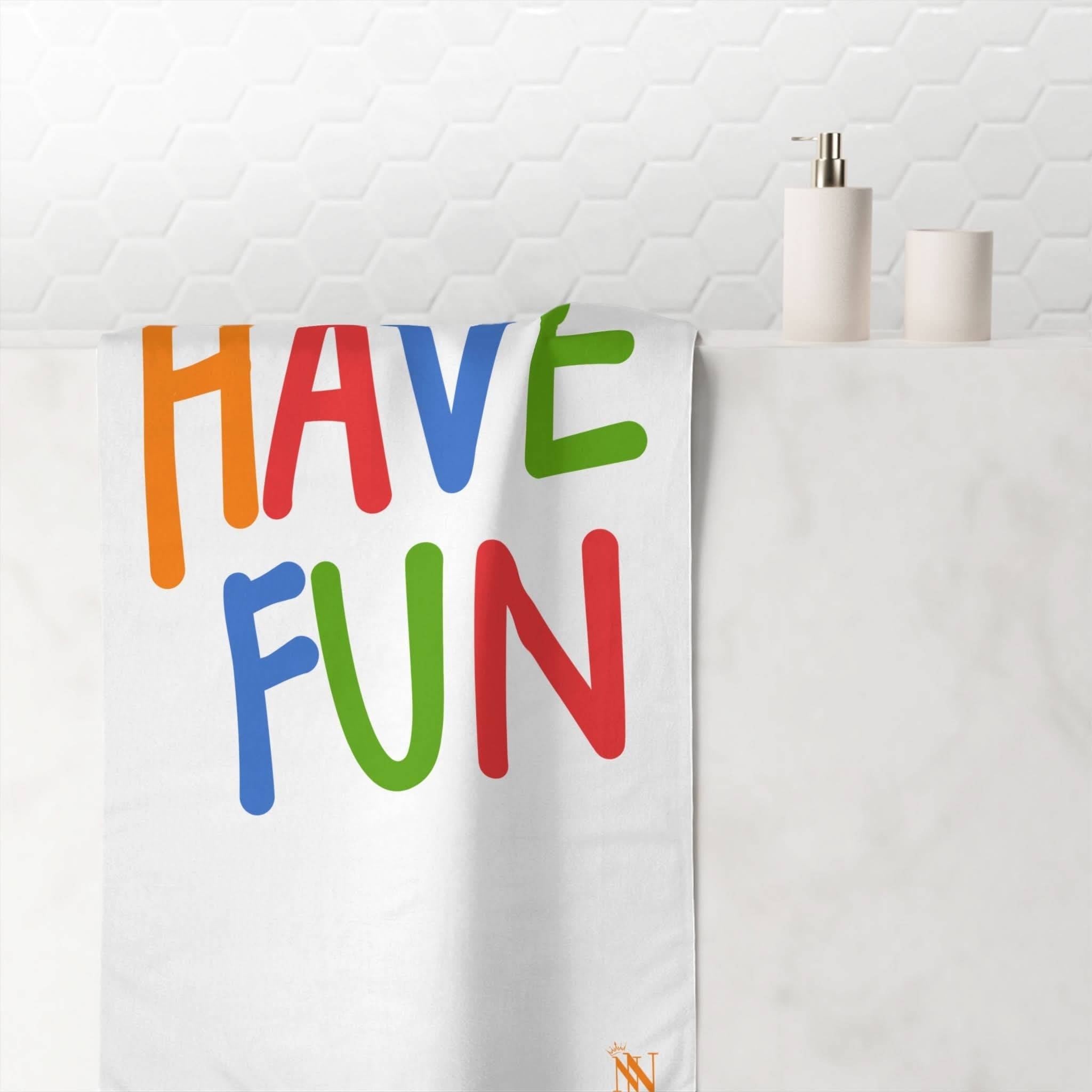 Have Fun! | Mix & Match Naughty XL Fun-Flirty Lovers’ Towels