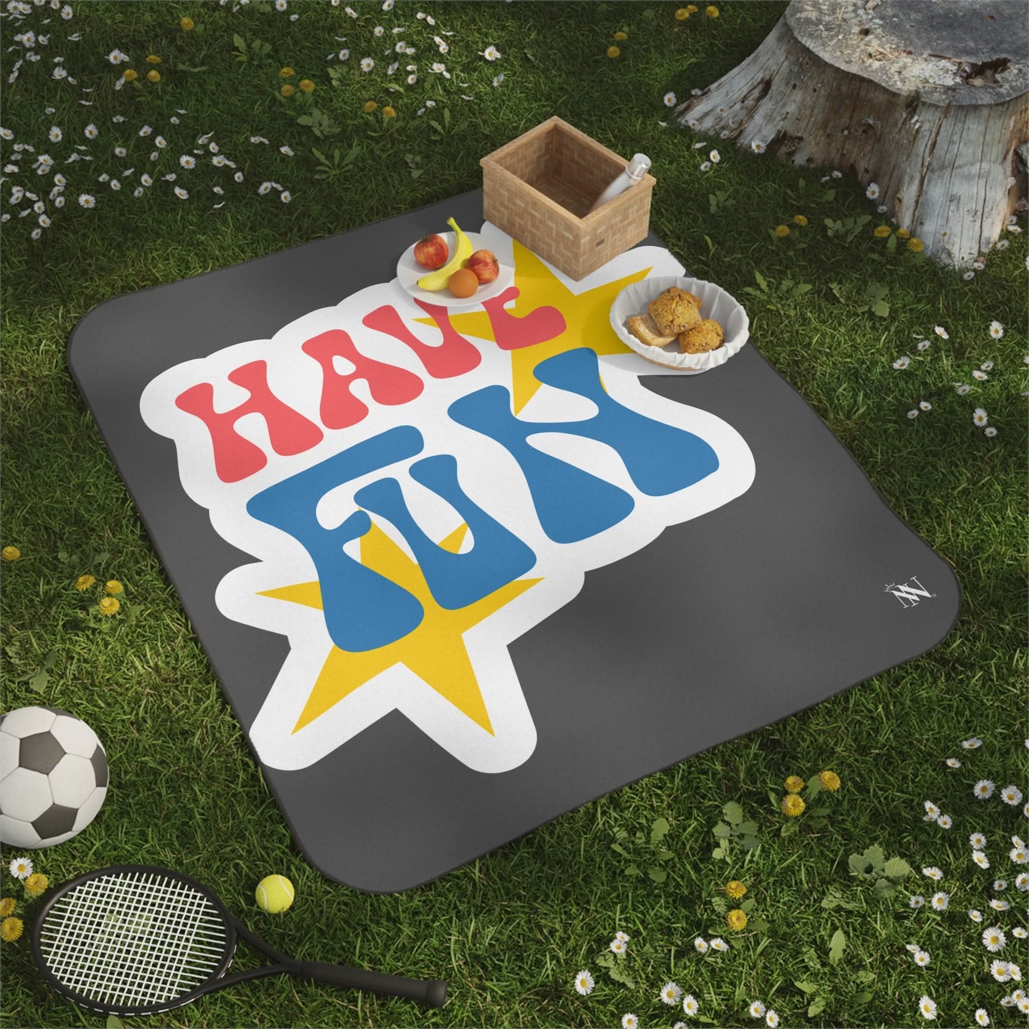 Have Fun Sticker | Mix Match Fun-Flirty Lovers’ Water-Resistant Blankets