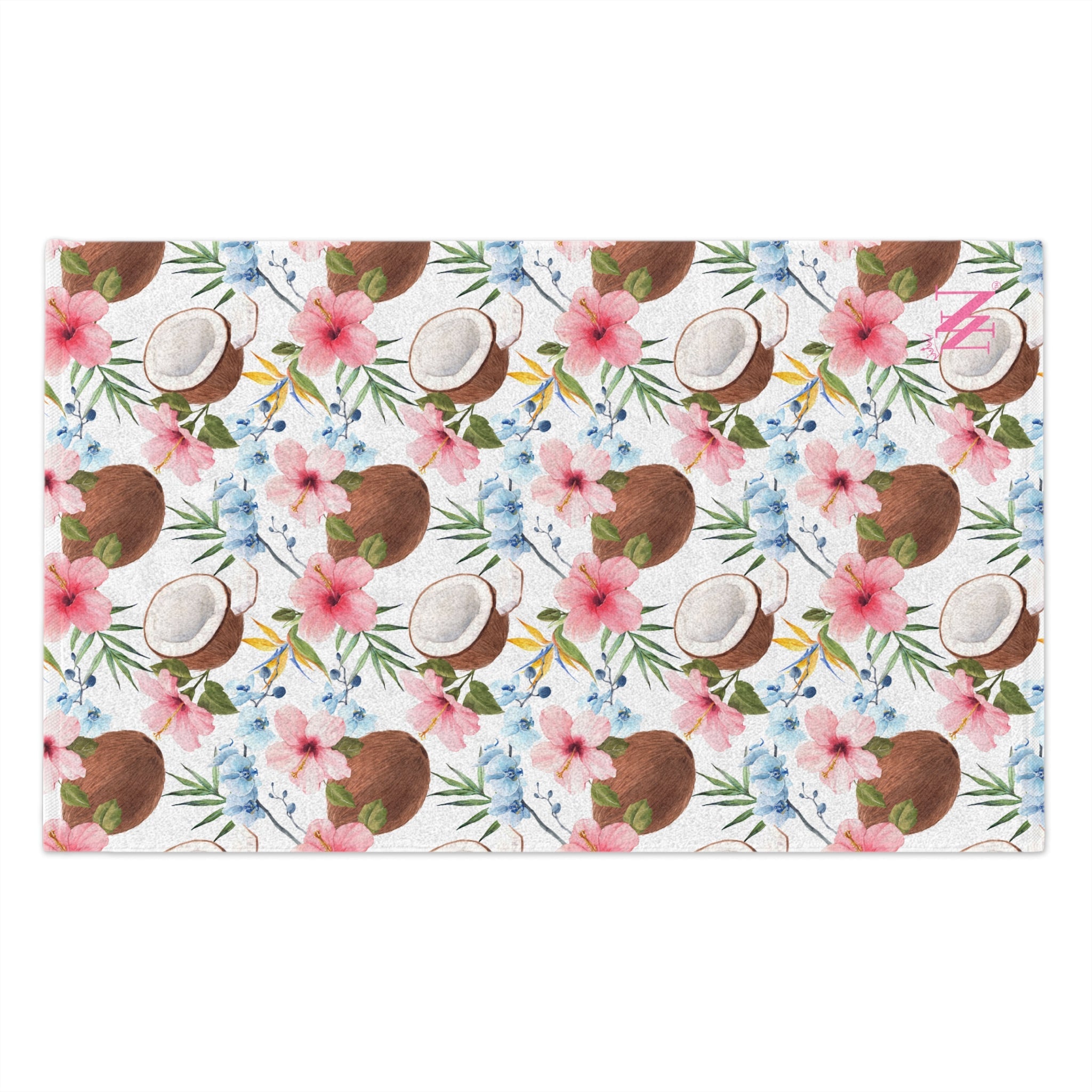 Hawaiian Coconut Shirt | Mix & Match Soft Fun-Flirty Lovers’ Towels