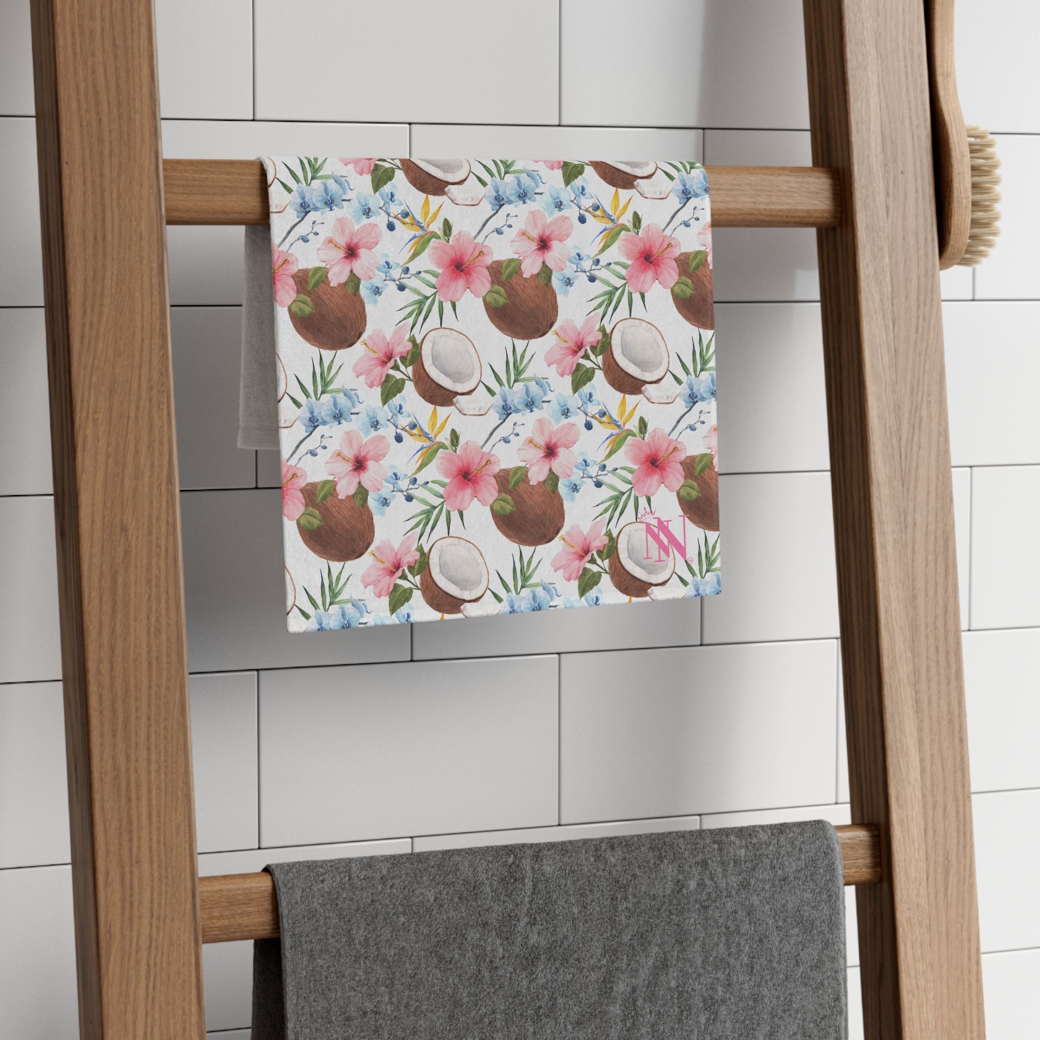 Hawaiian Coconut Shirt | Mix & Match Soft Fun-Flirty Lovers’ Towels