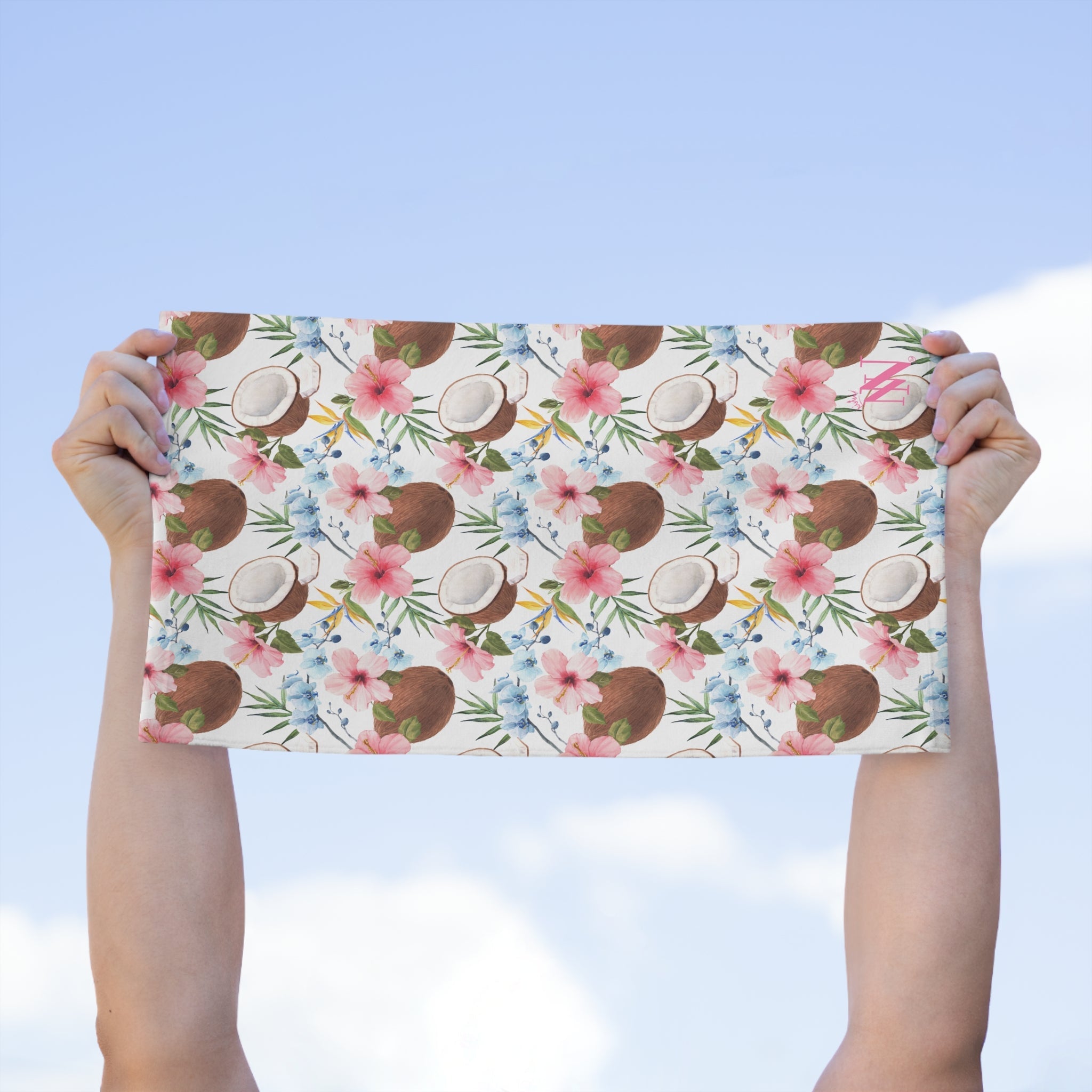Hawaiian Coconut Shirt | Mix & Match Soft Fun-Flirty Lovers’ Towels